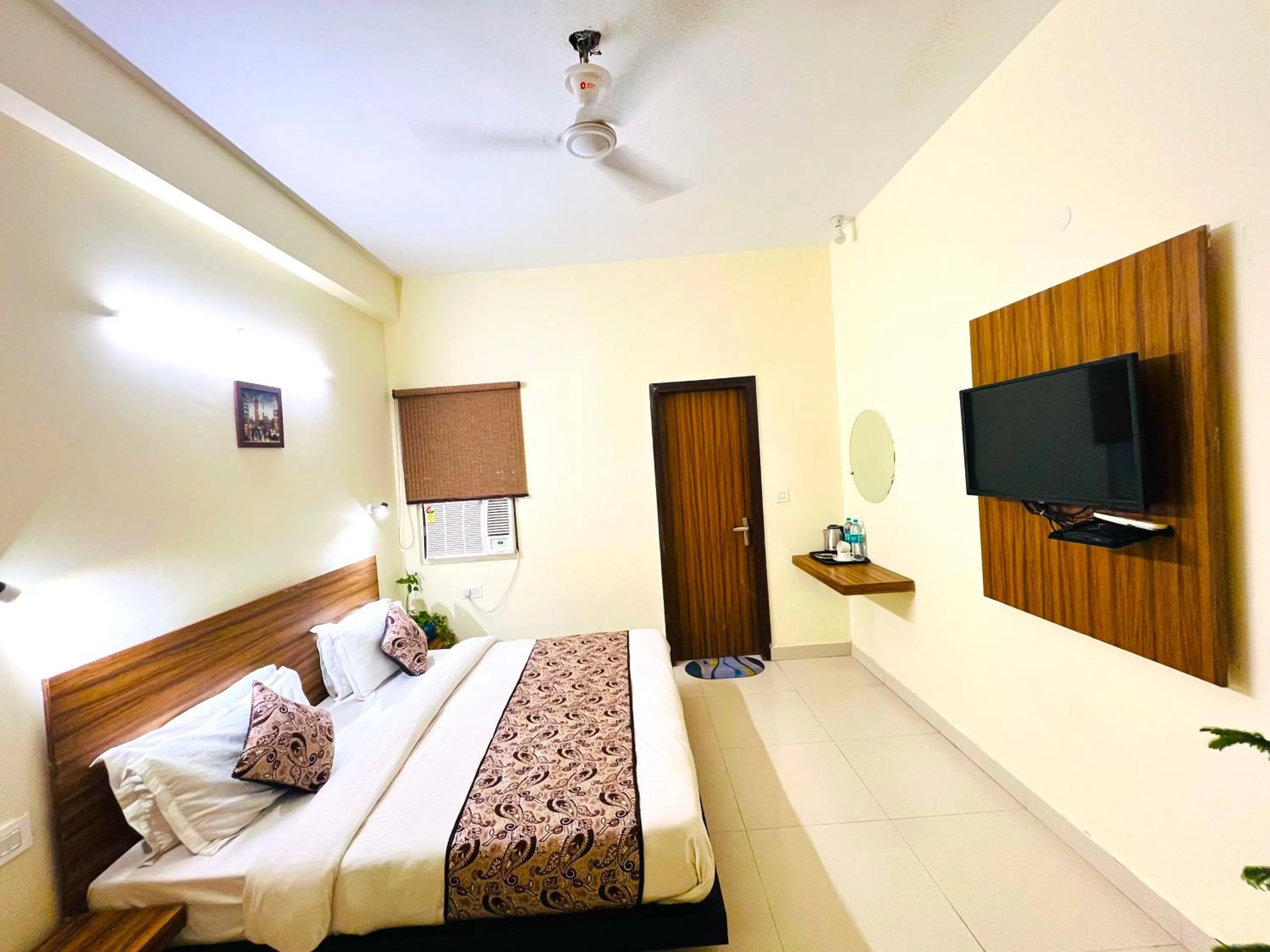 Bed in Ganga Ashoka Hotel Rishikesh