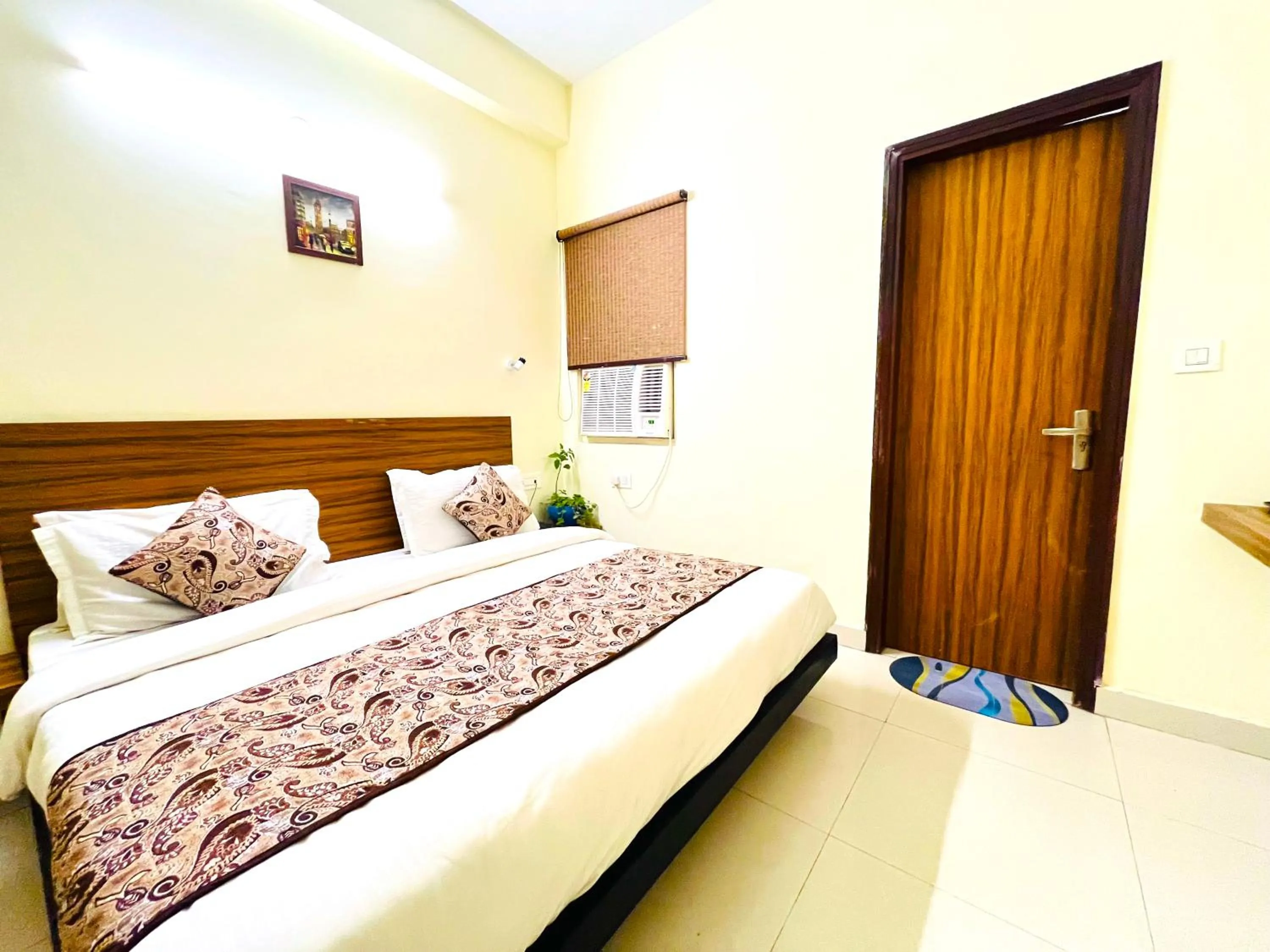 Bed in Ganga Ashoka Hotel Rishikesh