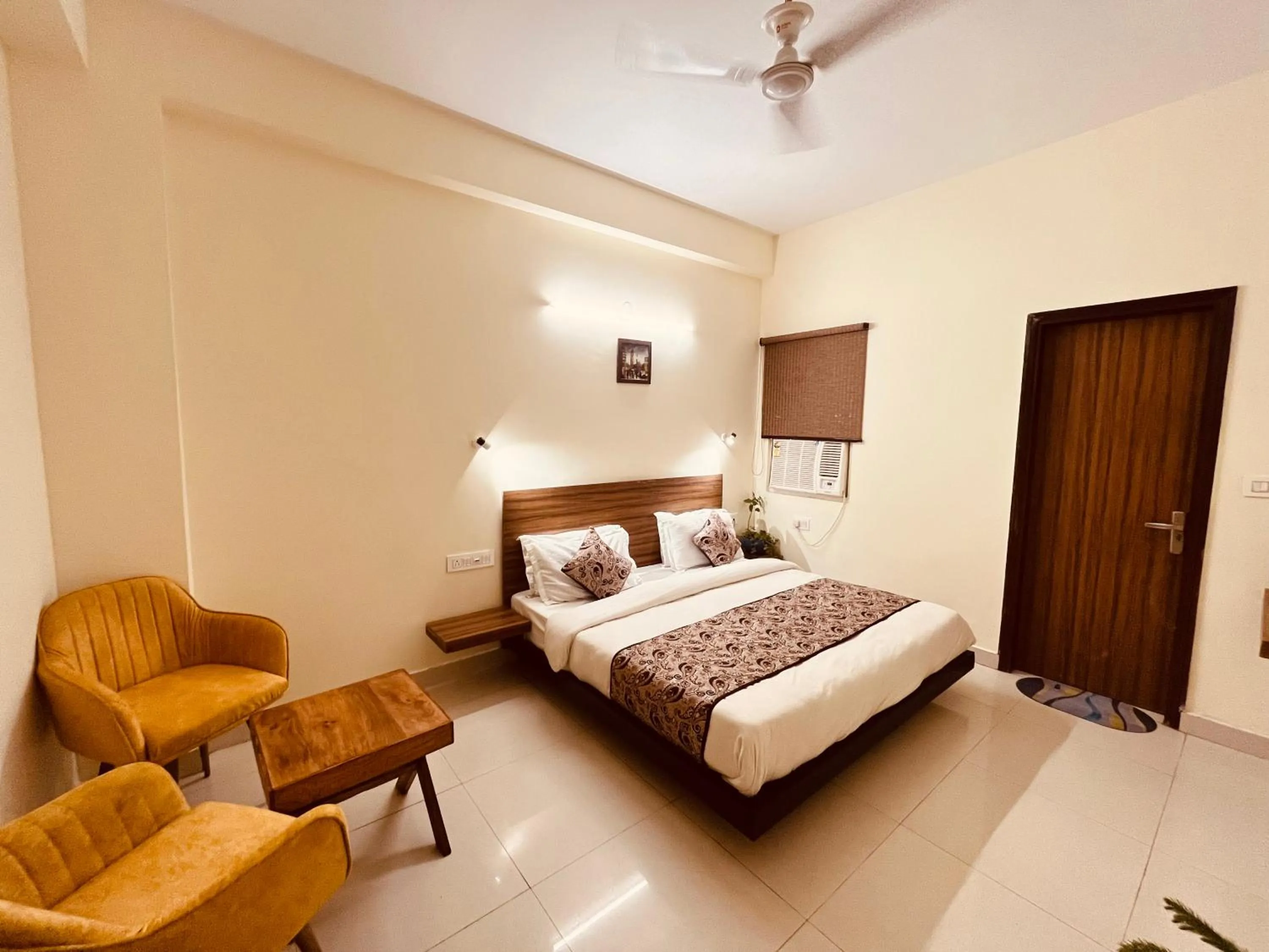 Bed in Ganga Ashoka Hotel Rishikesh