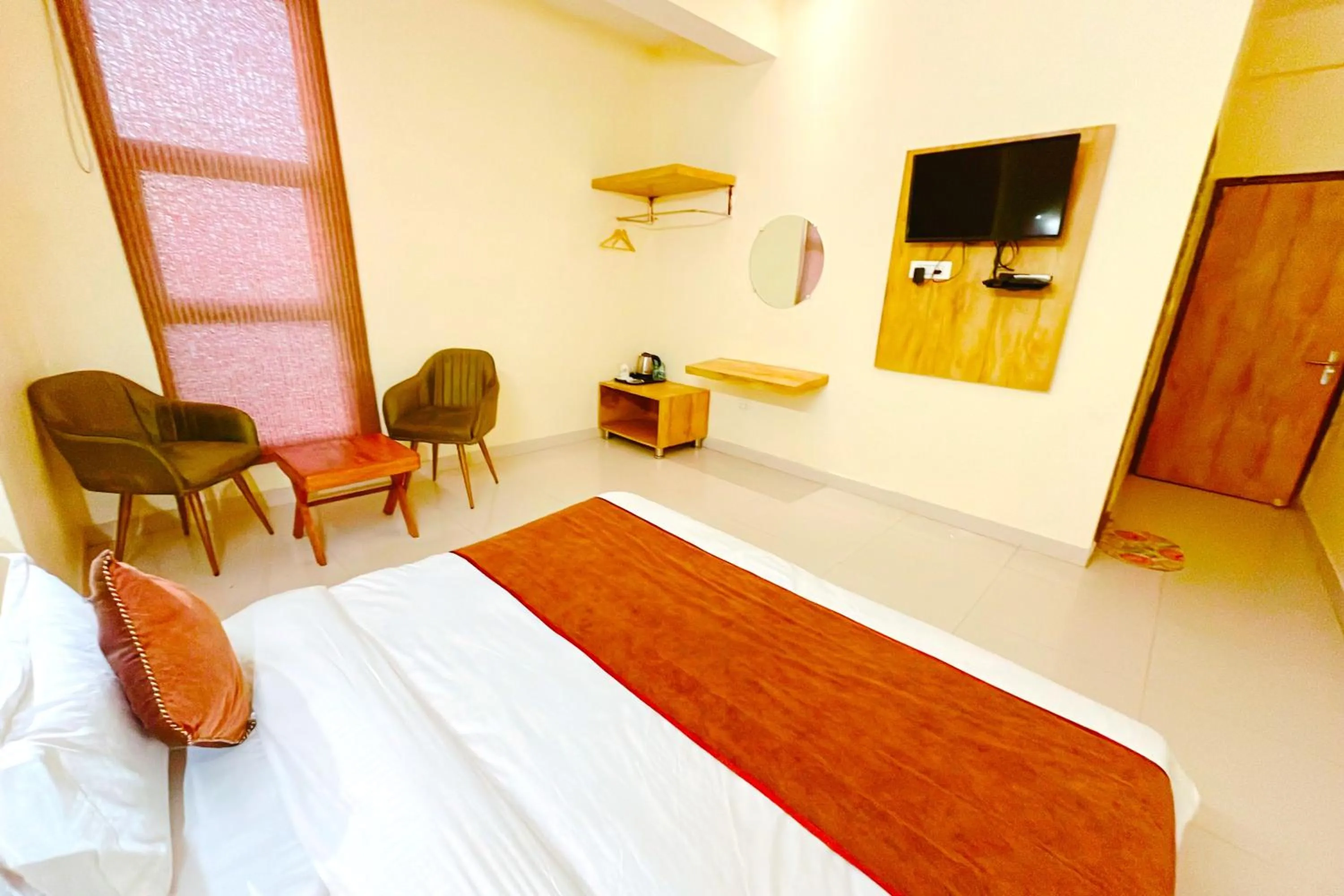 Bed in Ganga Ashoka Hotel Rishikesh