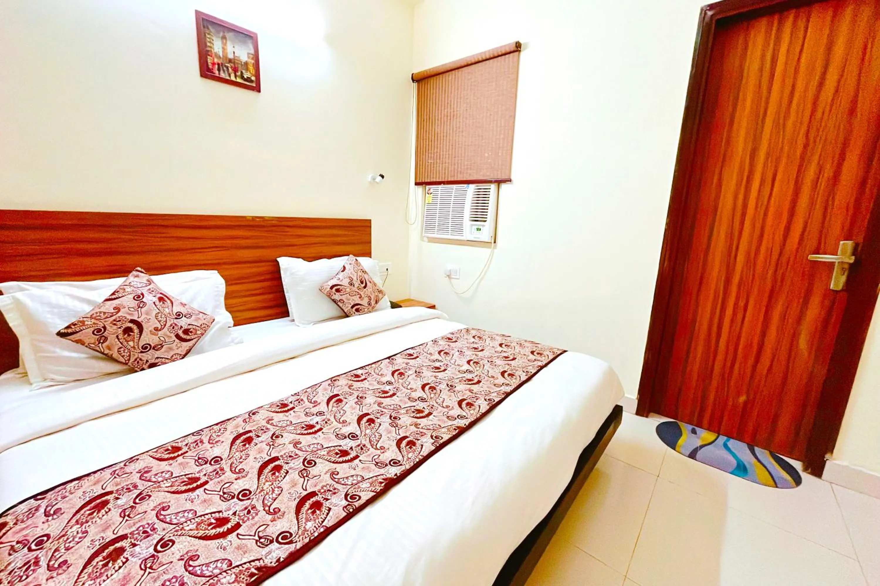 Bed in Ganga Ashoka Hotel Rishikesh