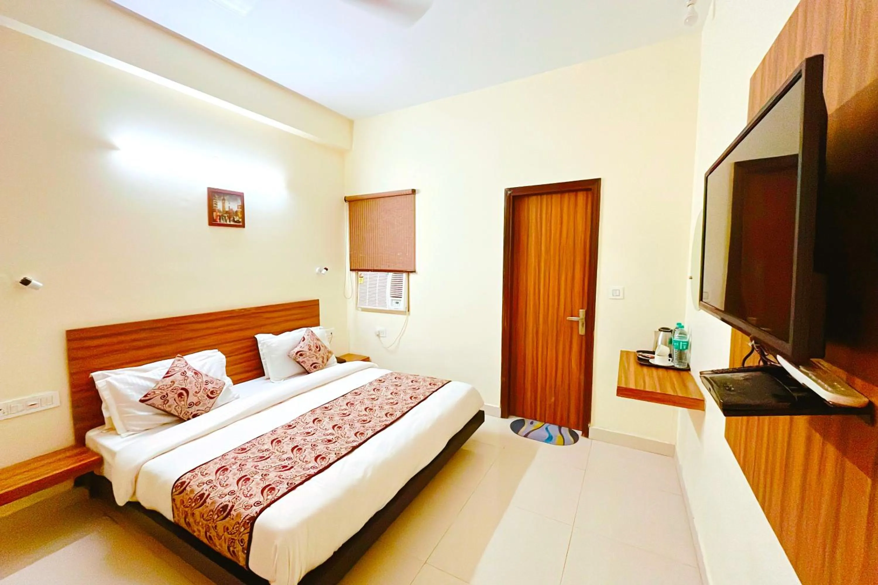 Bed in Ganga Ashoka Hotel Rishikesh