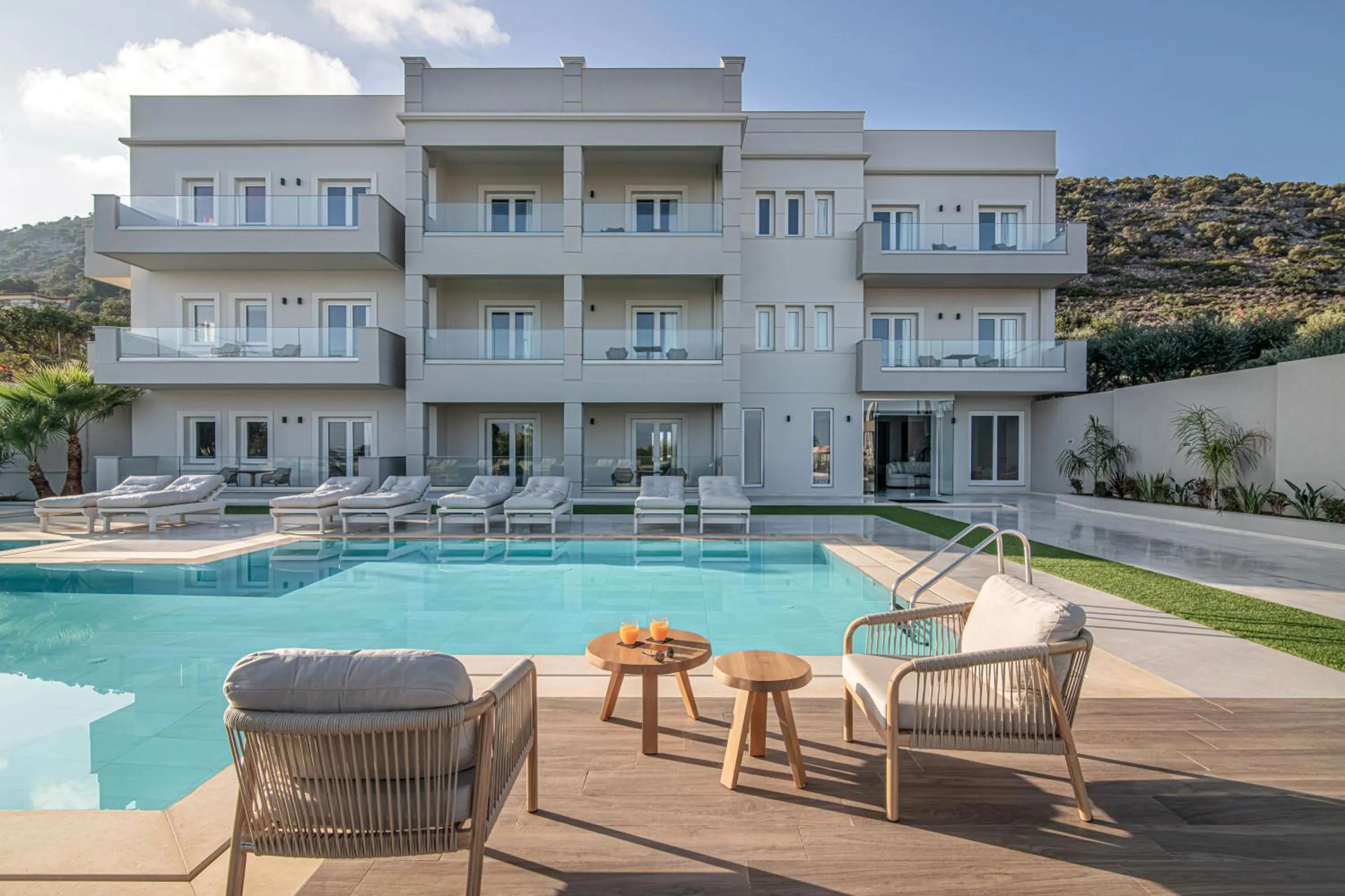 Property building in Filia Luxury Suites