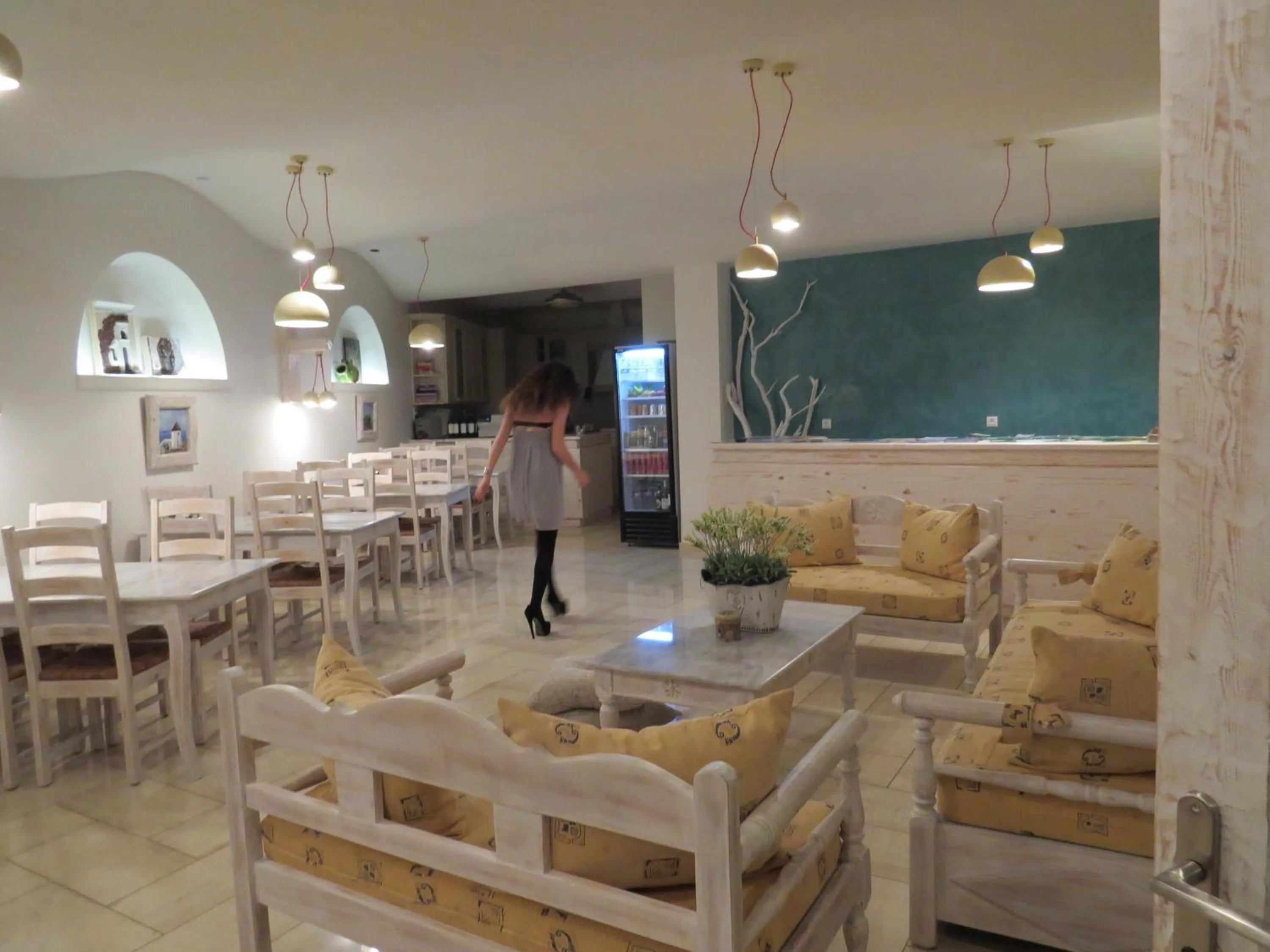 Lobby or reception in Villa Manos Hotel