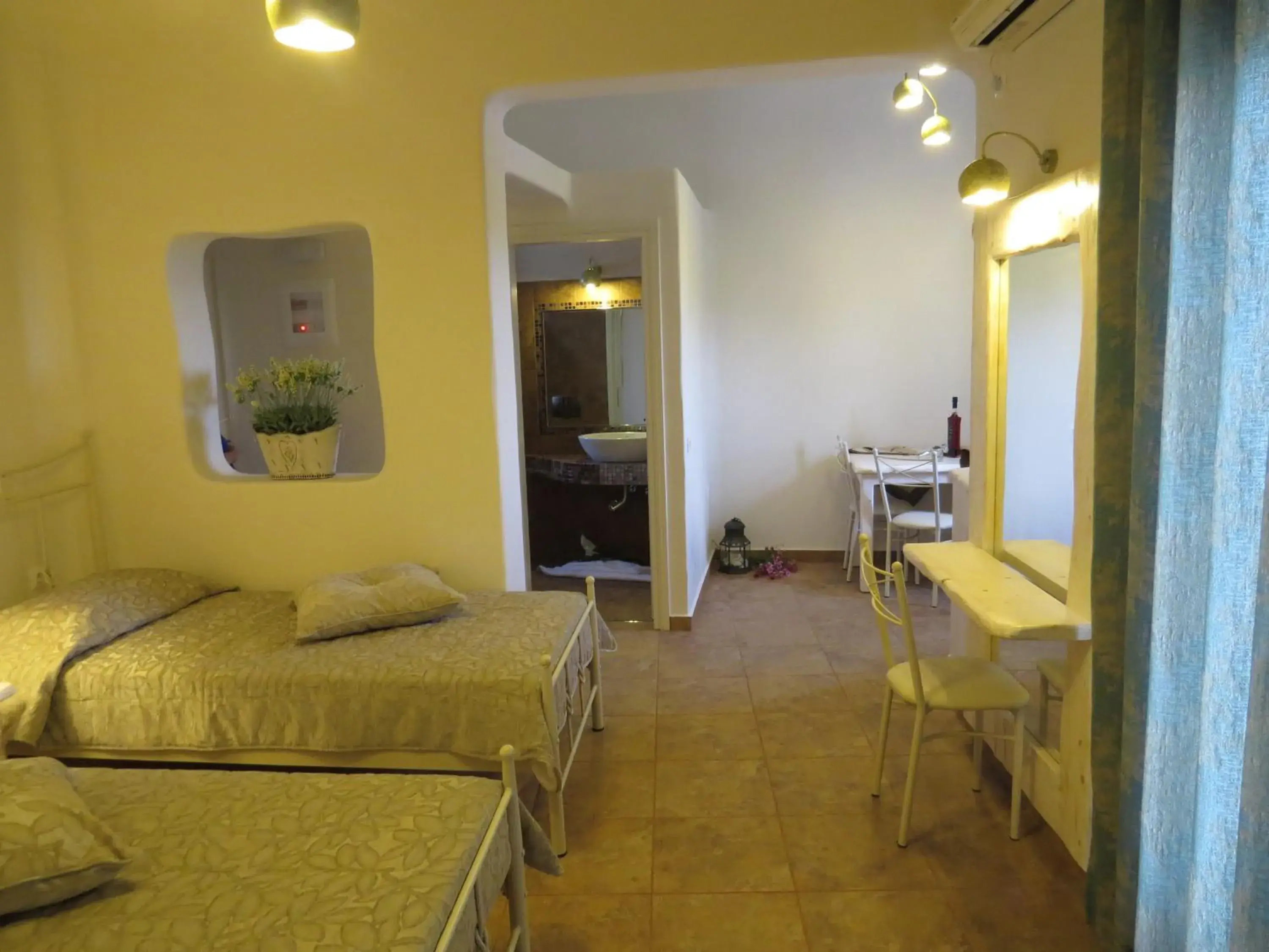 Bed in Villa Manos Hotel Bed in Villa Manos Hotel