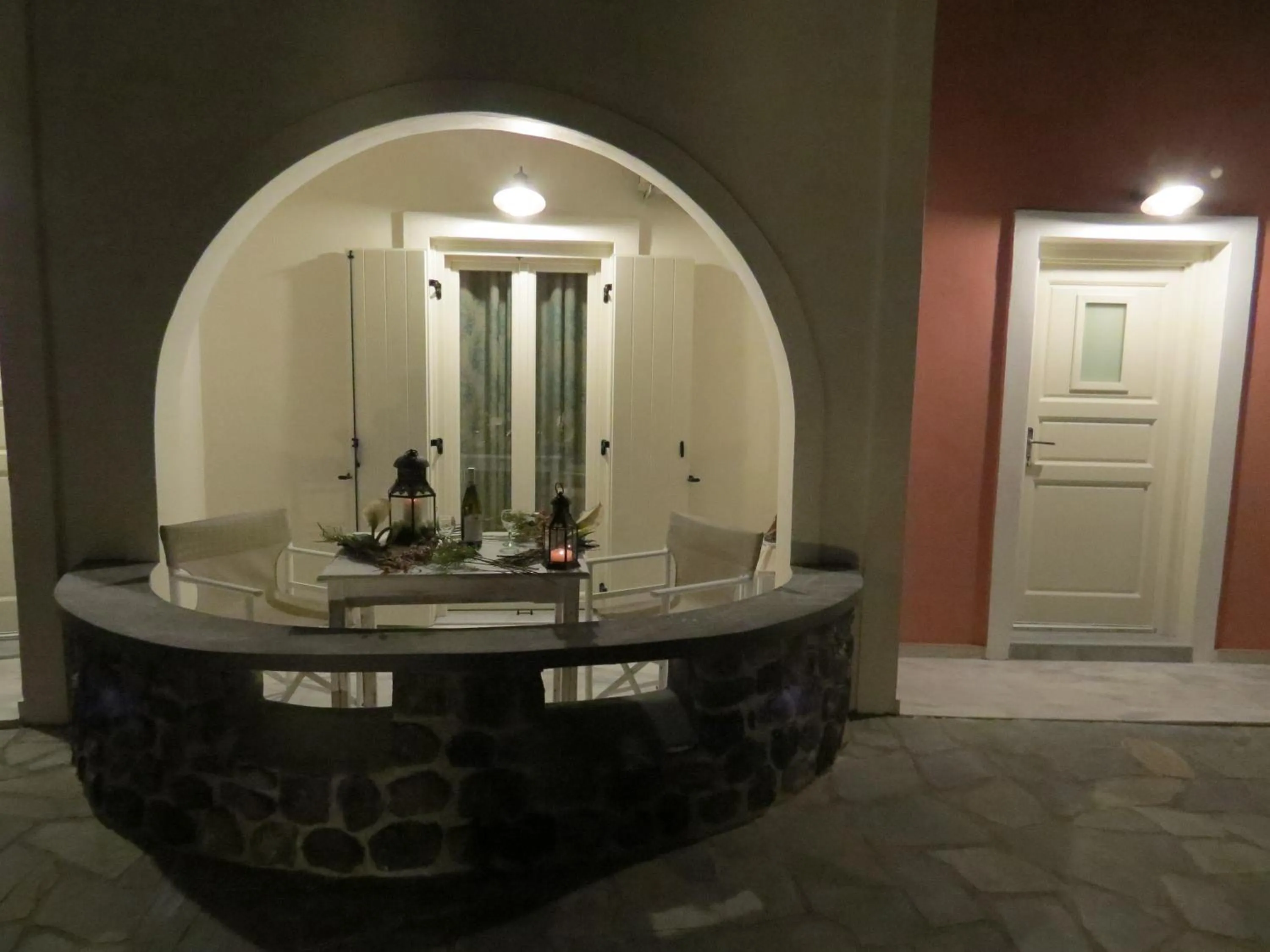 Balcony/Terrace in Villa Manos Hotel