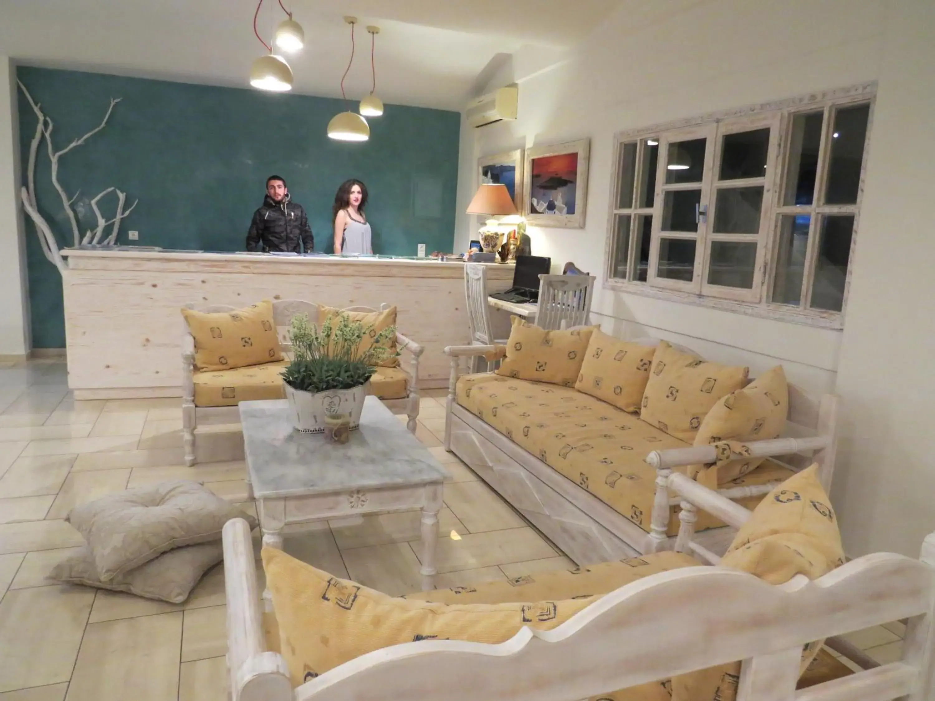 Lobby or reception in Villa Manos Hotel Lobby or reception in Villa Manos Hotel