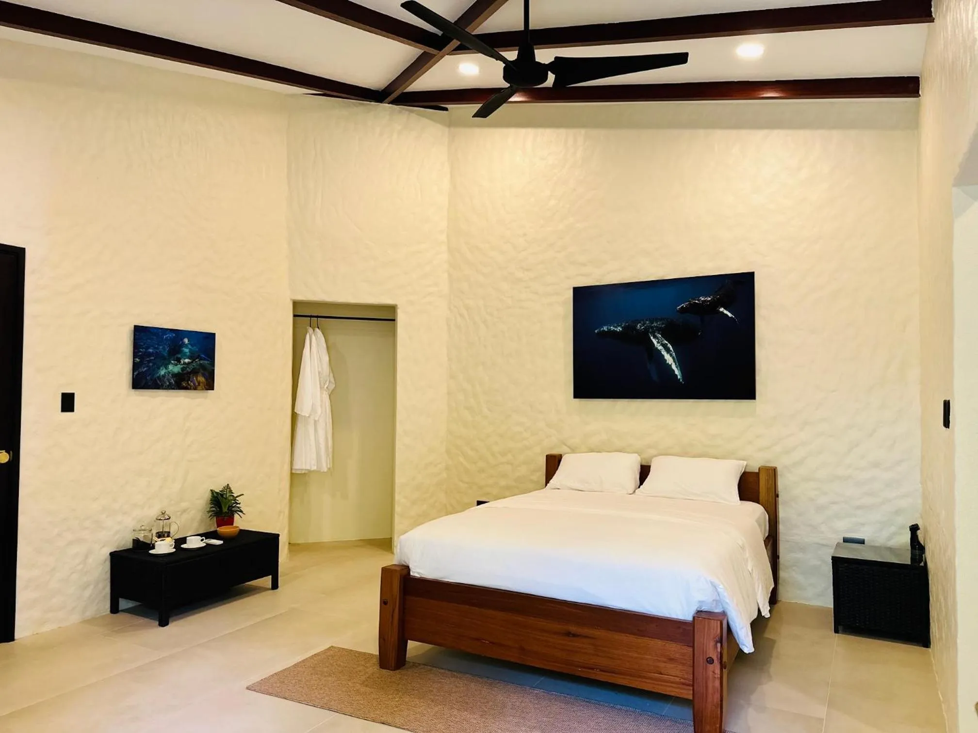 Bed in Corcovado Wilderness Lodge by SCP