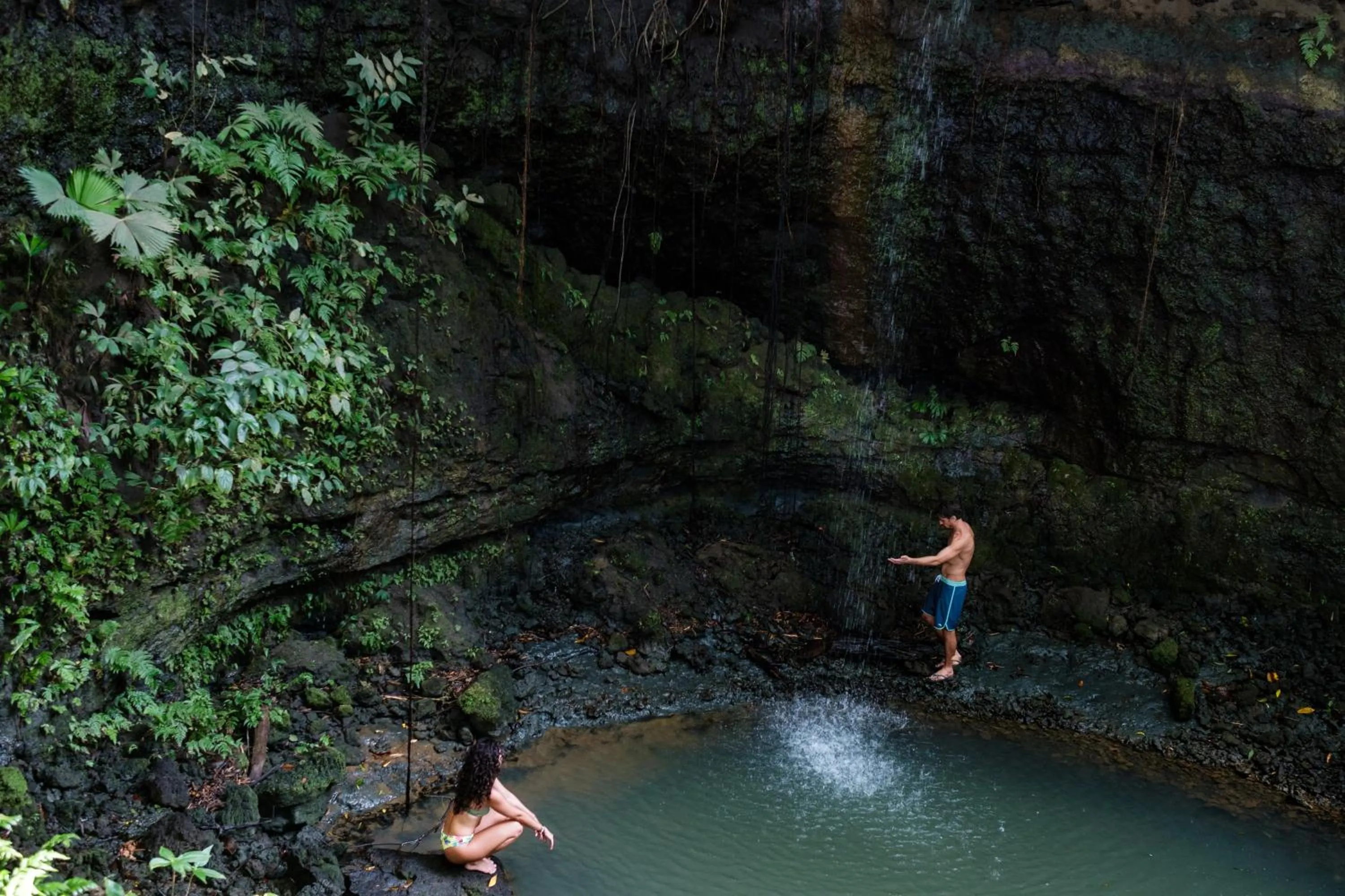 Natural landscape in Corcovado Wilderness Lodge by SCP