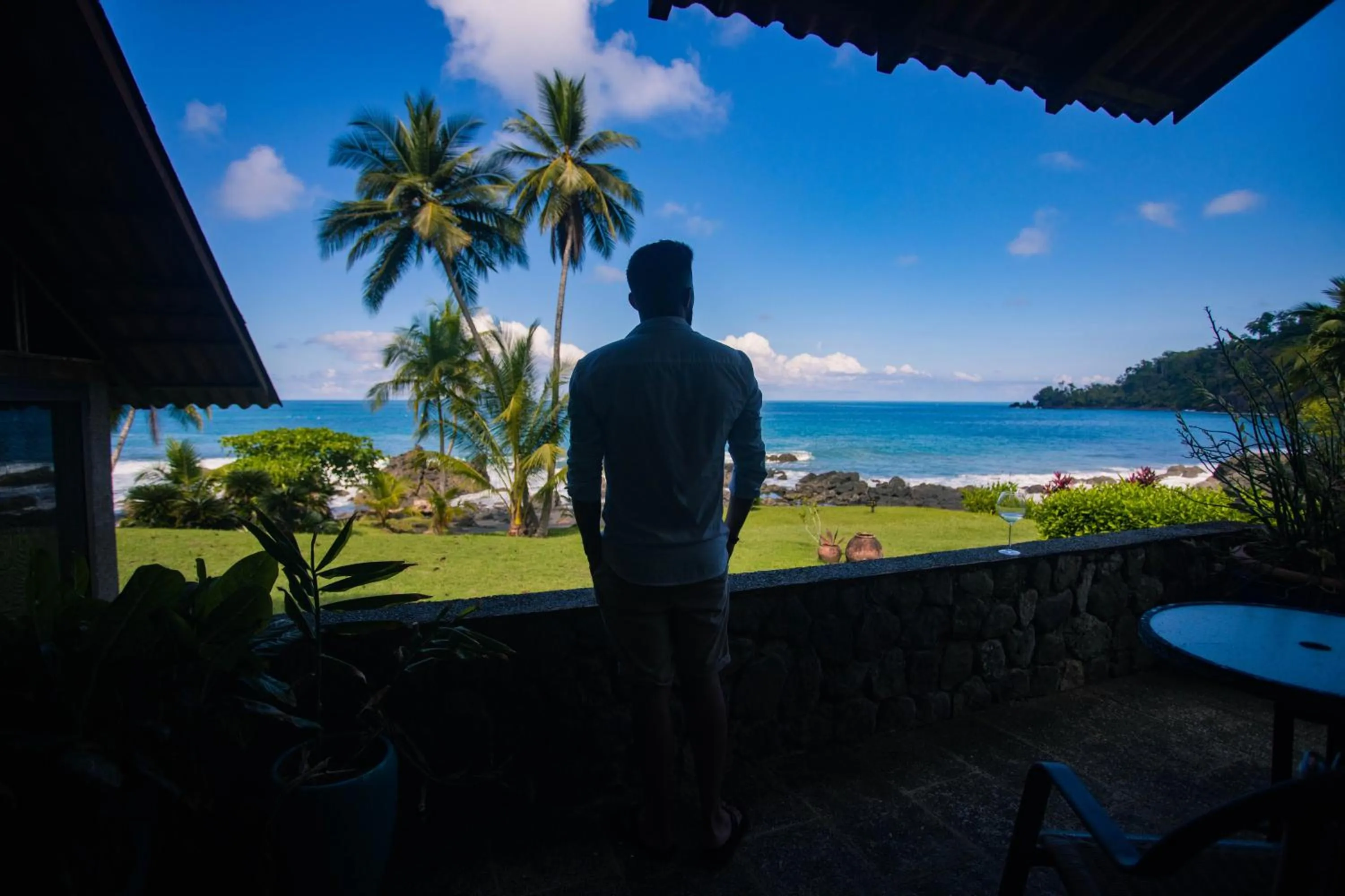 Sea view in Corcovado Wilderness Lodge by SCP