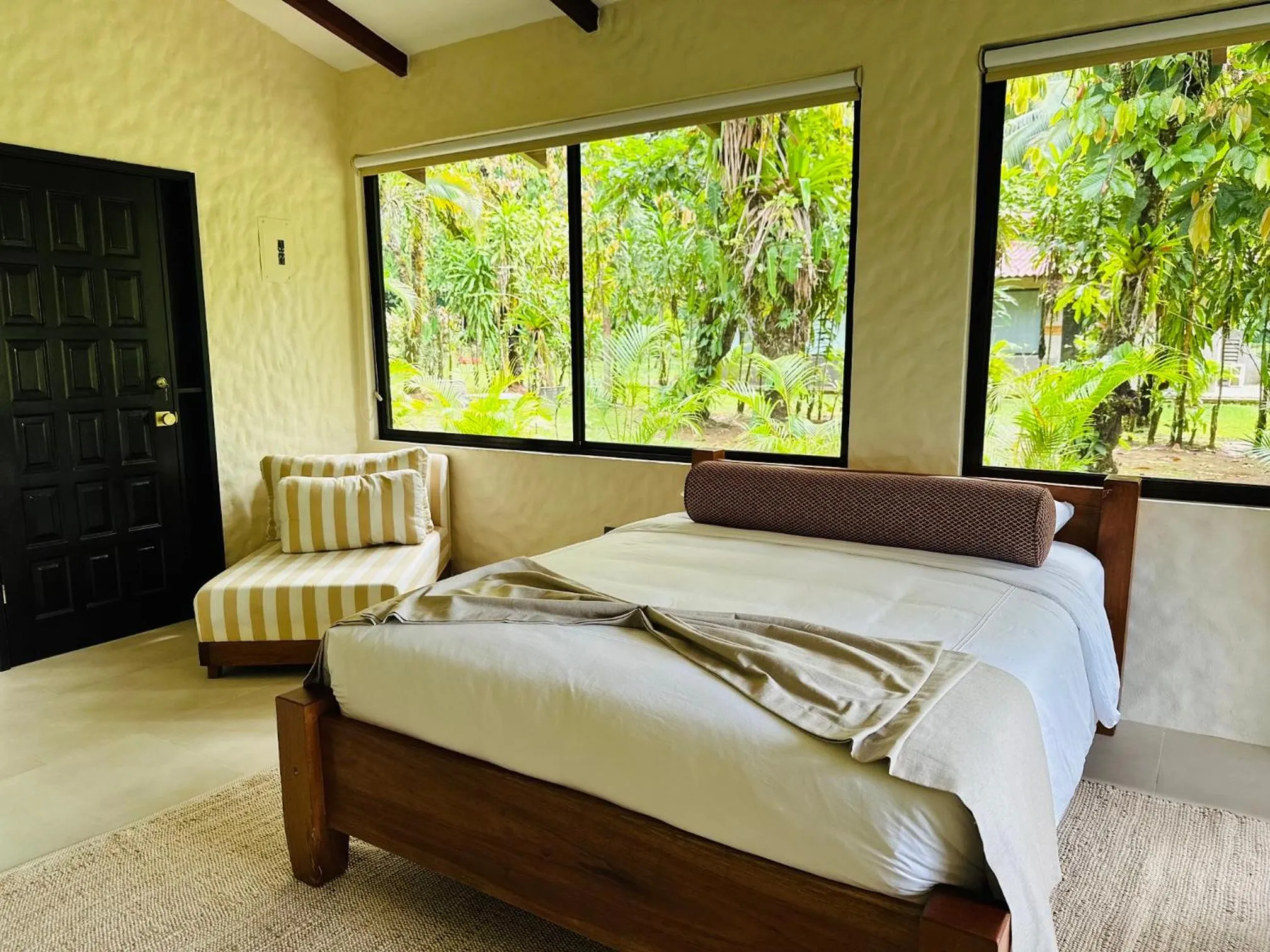Bed in Corcovado Wilderness Lodge by SCP