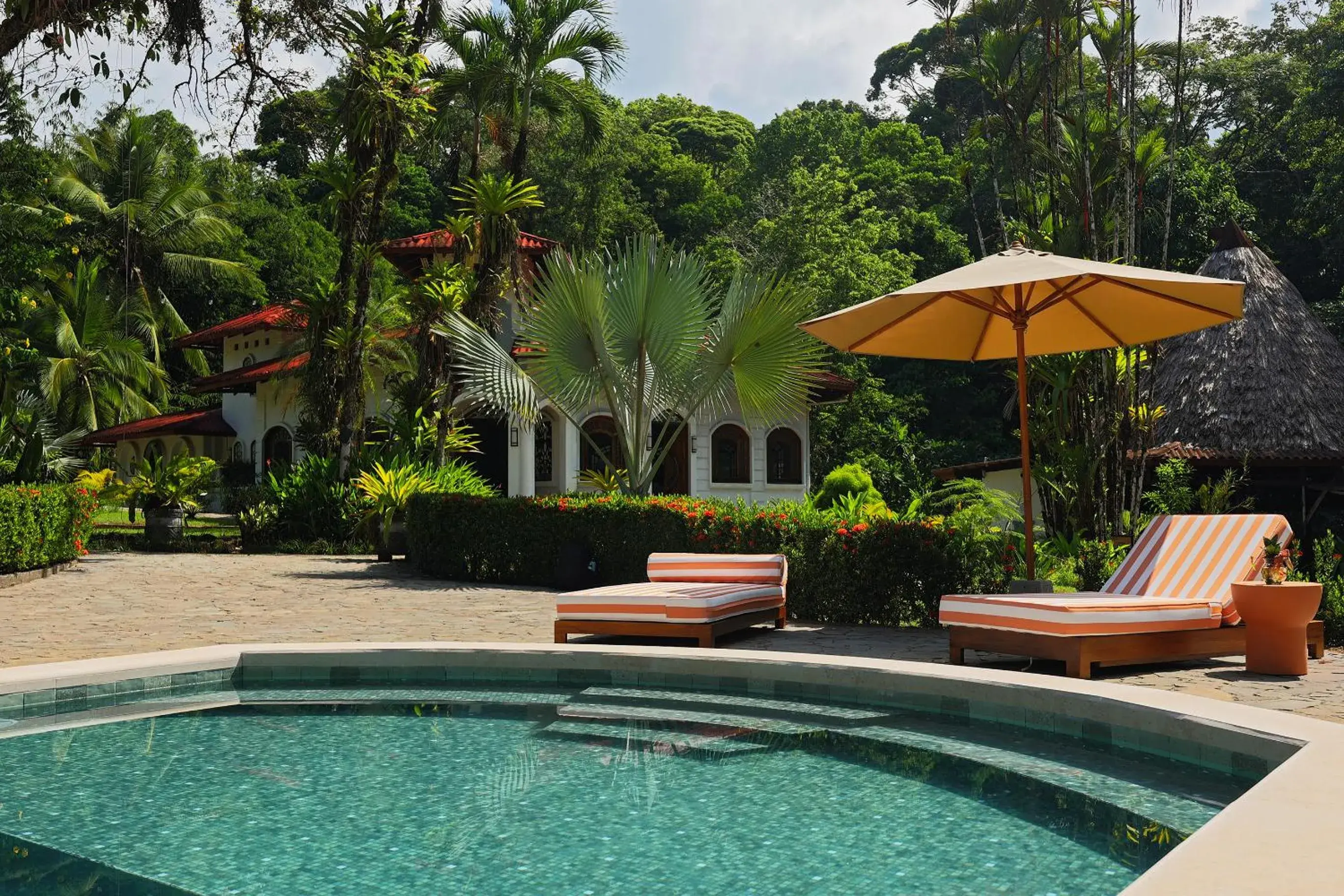 Swimming pool in Corcovado Wilderness Lodge by SCP Swimming pool in Corcovado Wilderness Lodge by SCP