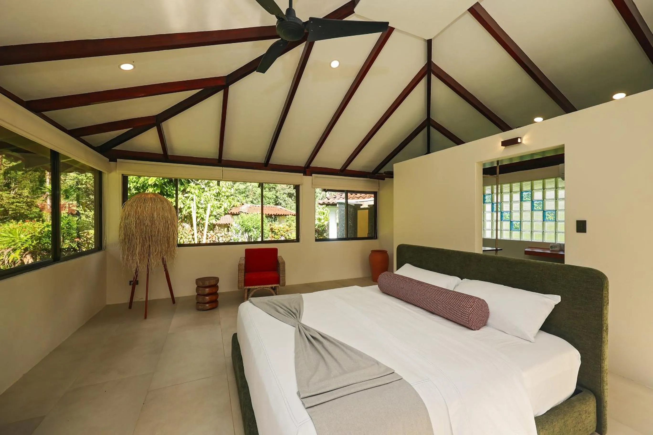 Bed in Corcovado Wilderness Lodge by SCP