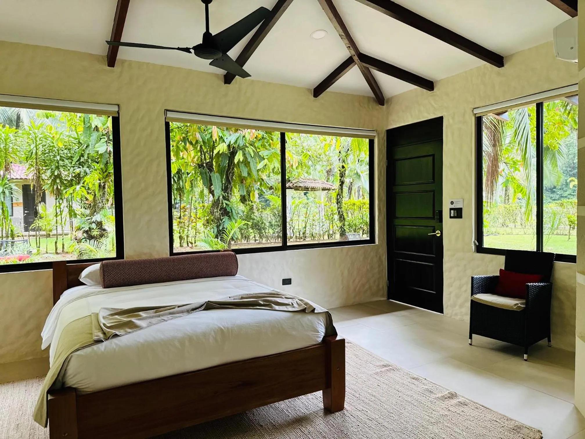 Bed in Corcovado Wilderness Lodge by SCP
