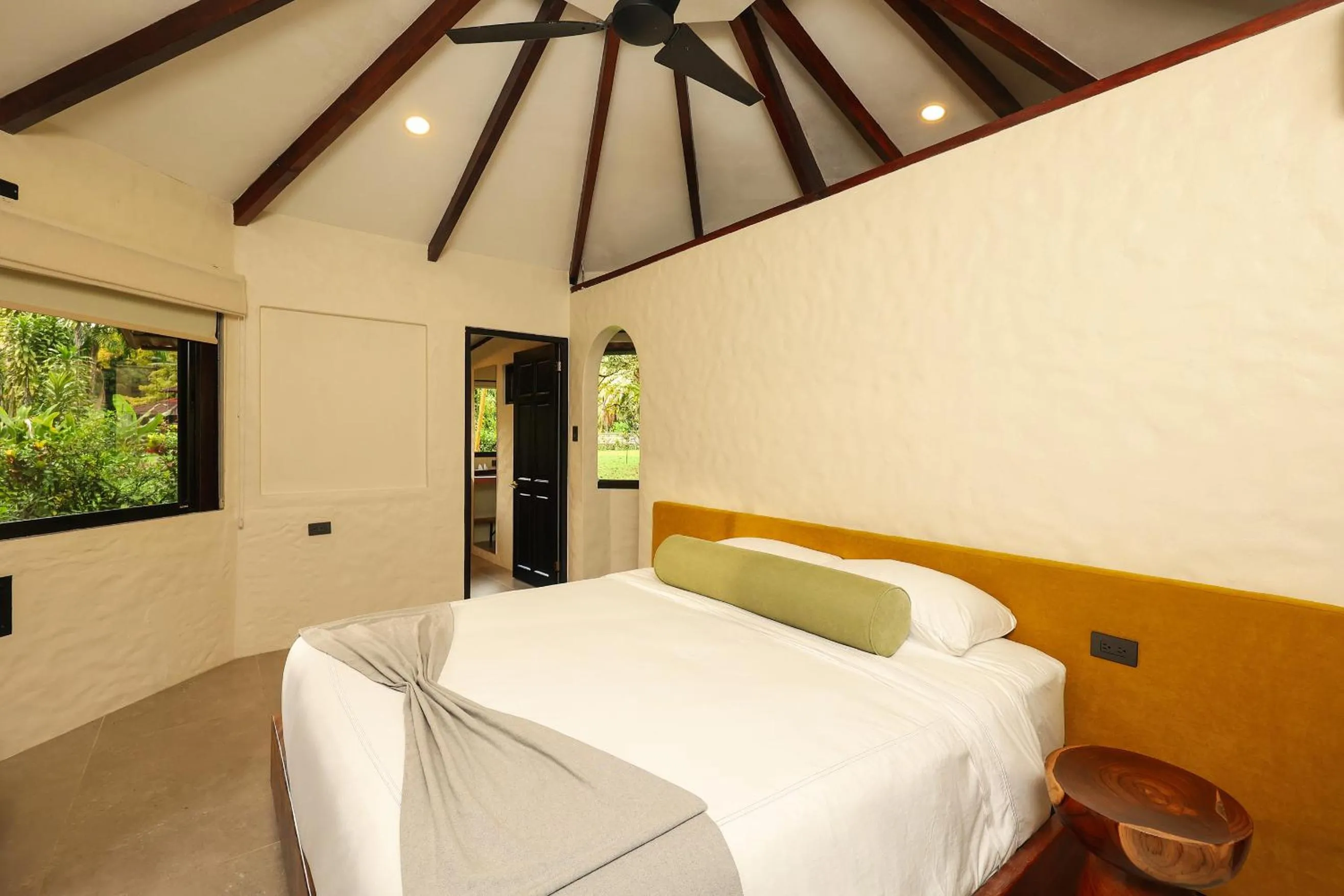Bed in Corcovado Wilderness Lodge by SCP