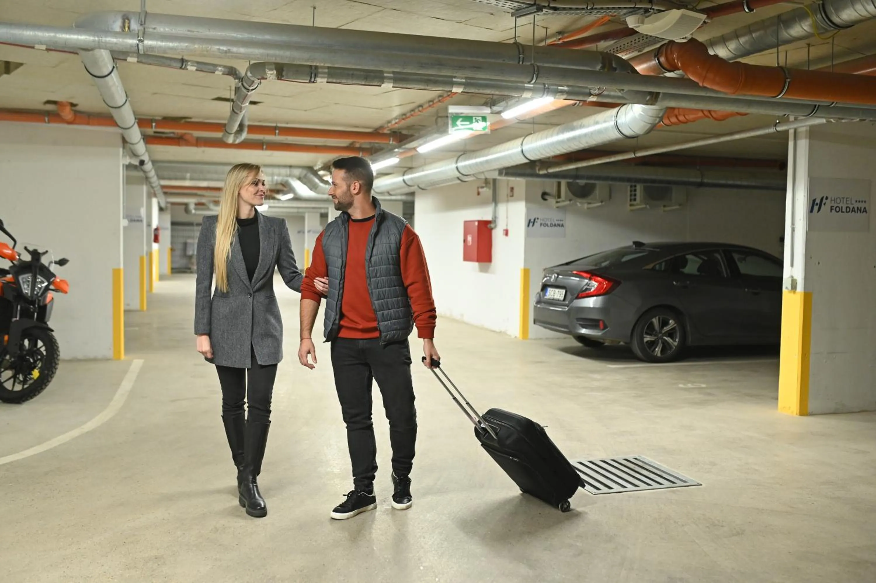 Parking in Hotel Foldana