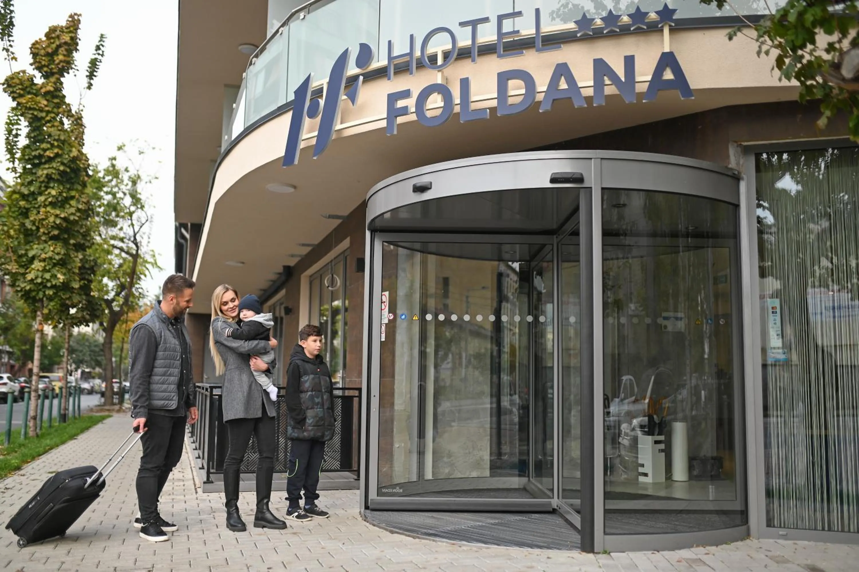 Facade/entrance in Hotel Foldana
