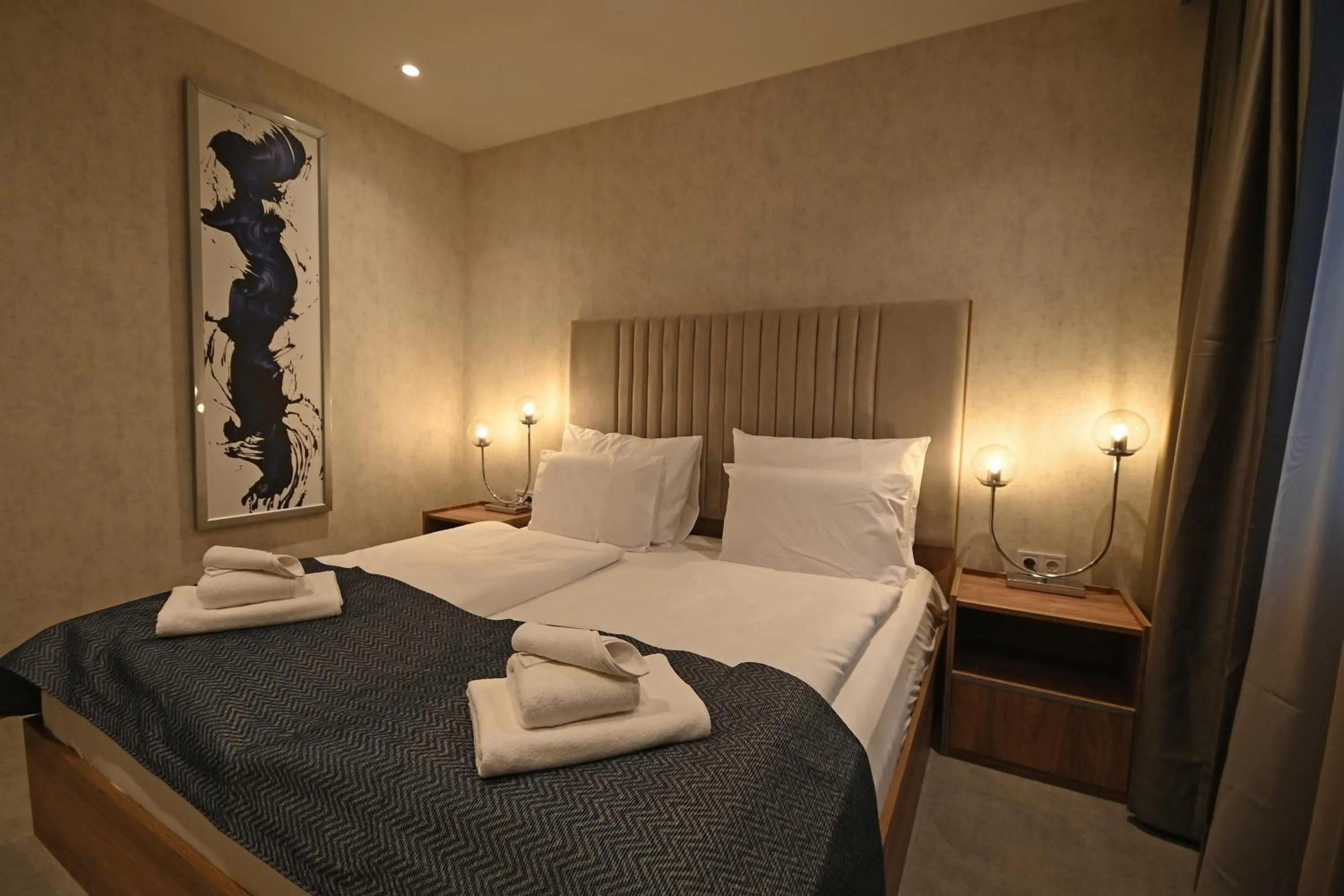 Bedroom, Bed in Hotel Foldana