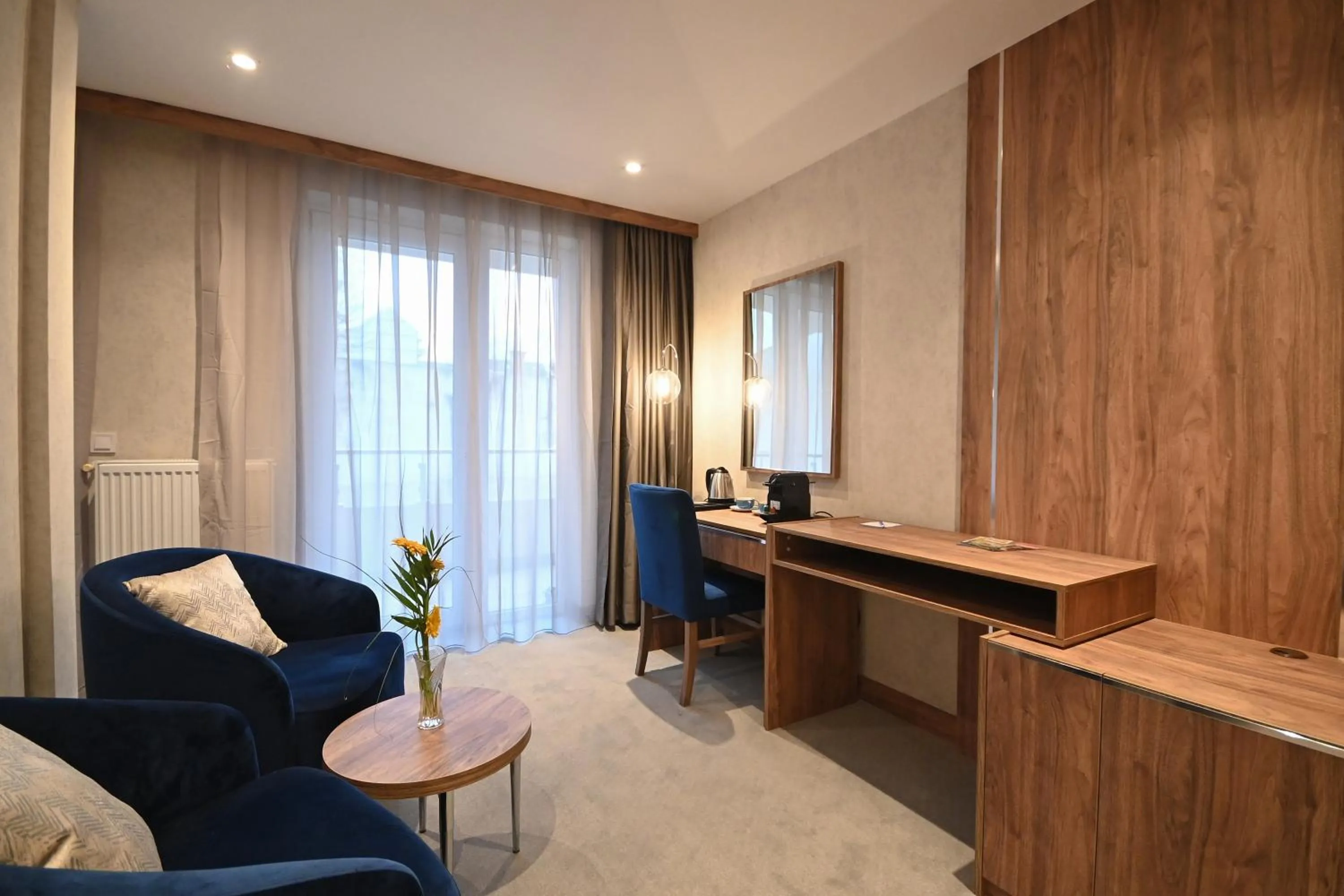 Seating area in Hotel Foldana