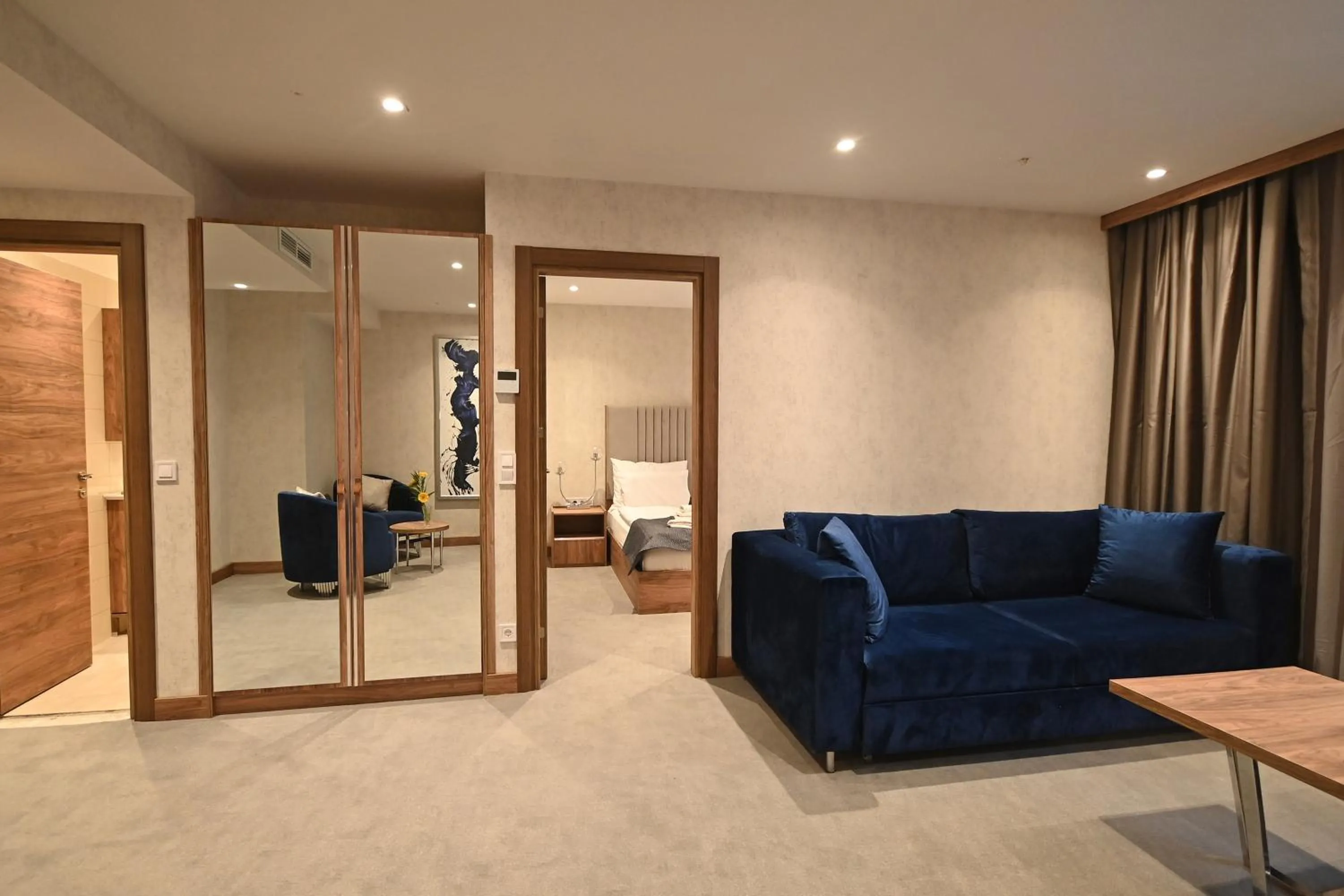 Seating area in Hotel Foldana