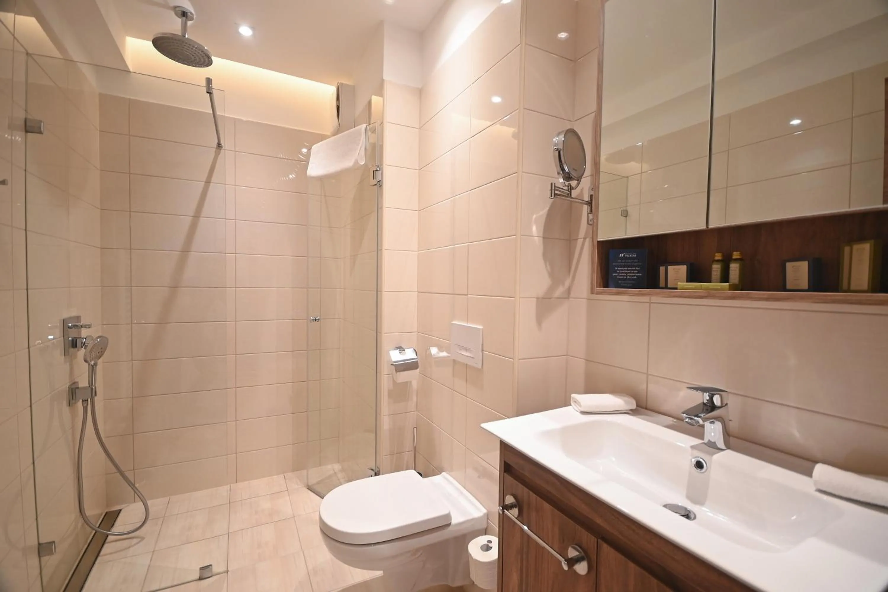 Shower in Hotel Foldana