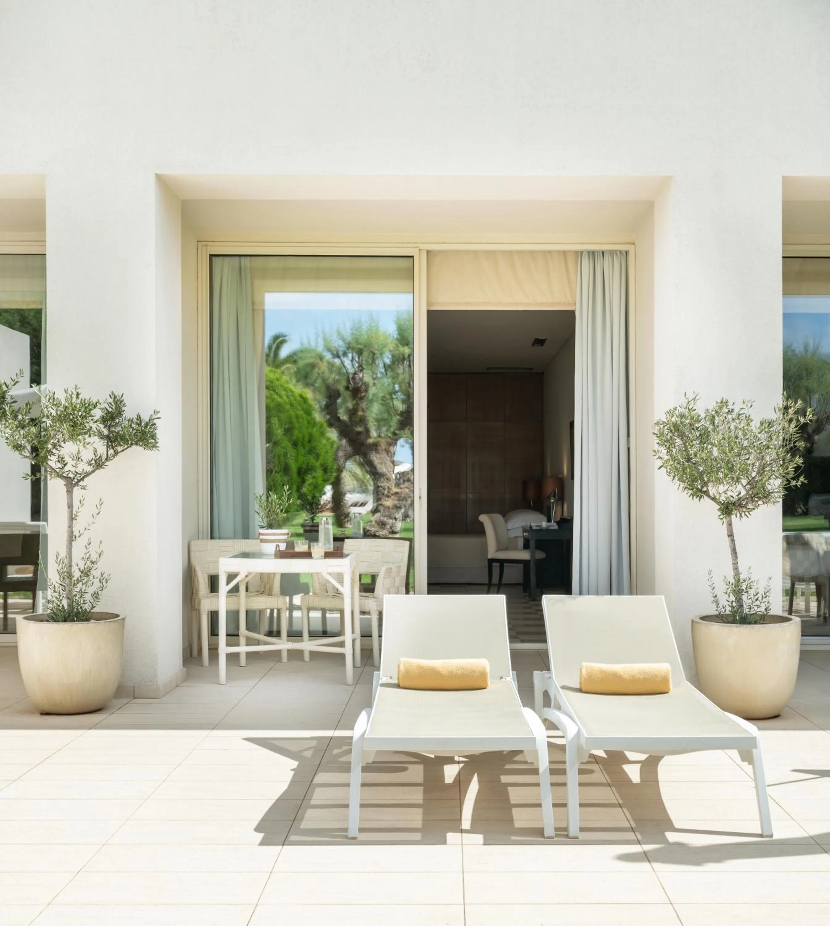 sunbed in Plaza Resort