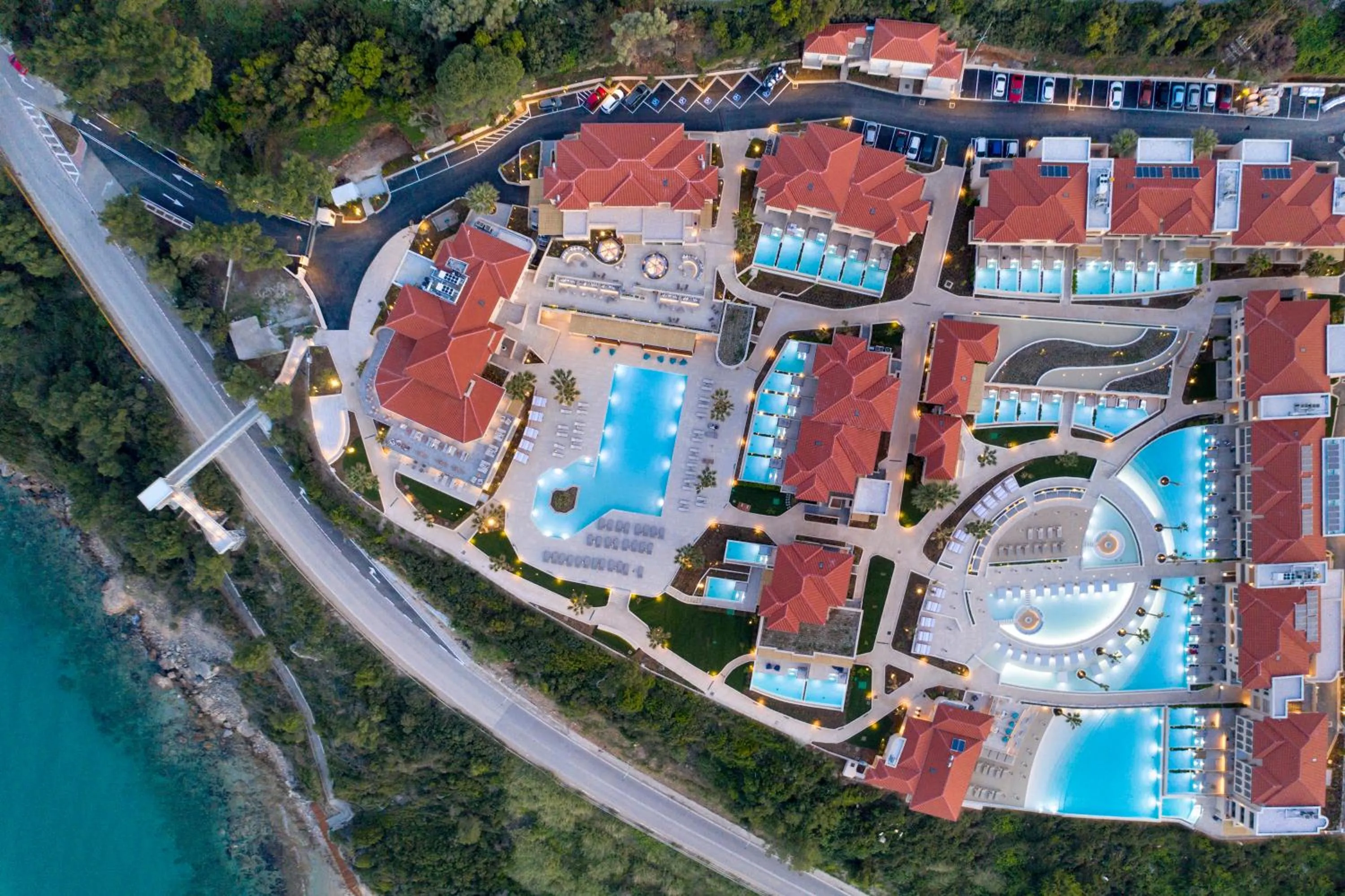 Property building in Cora Hotel & Spa