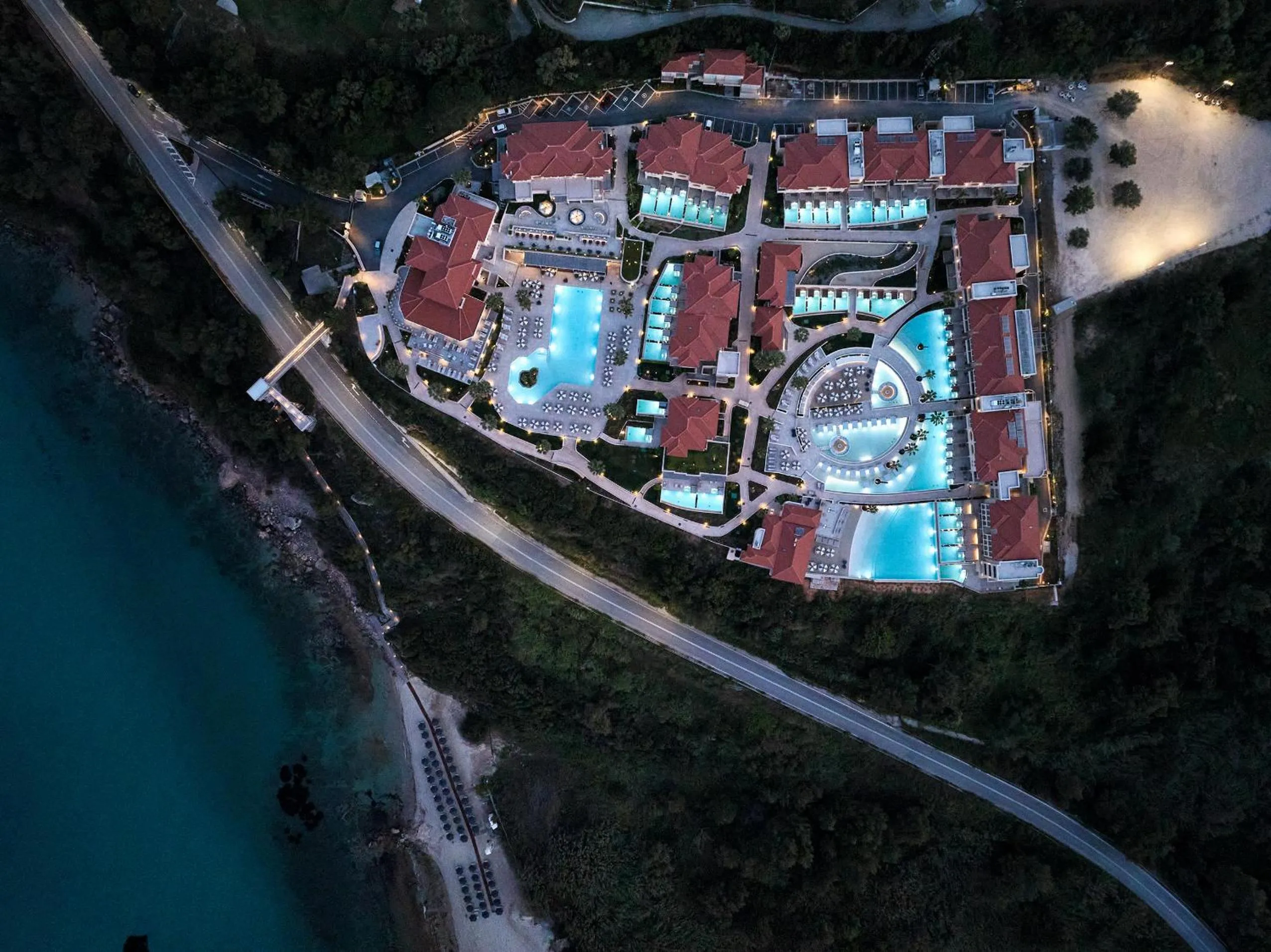 Property building in Cora Hotel & Spa