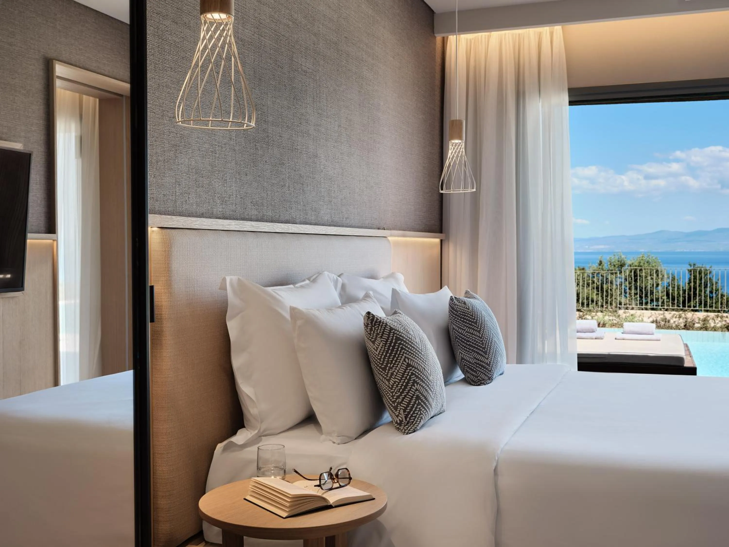 Bed in Cora Hotel & Spa