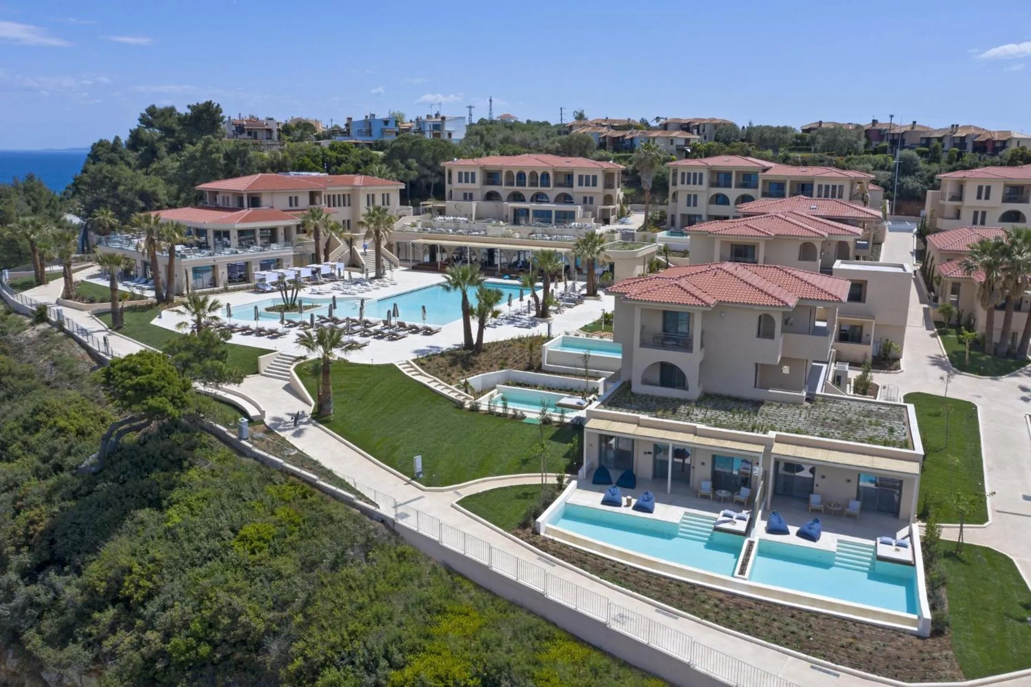 Property building in Cora Hotel & Spa