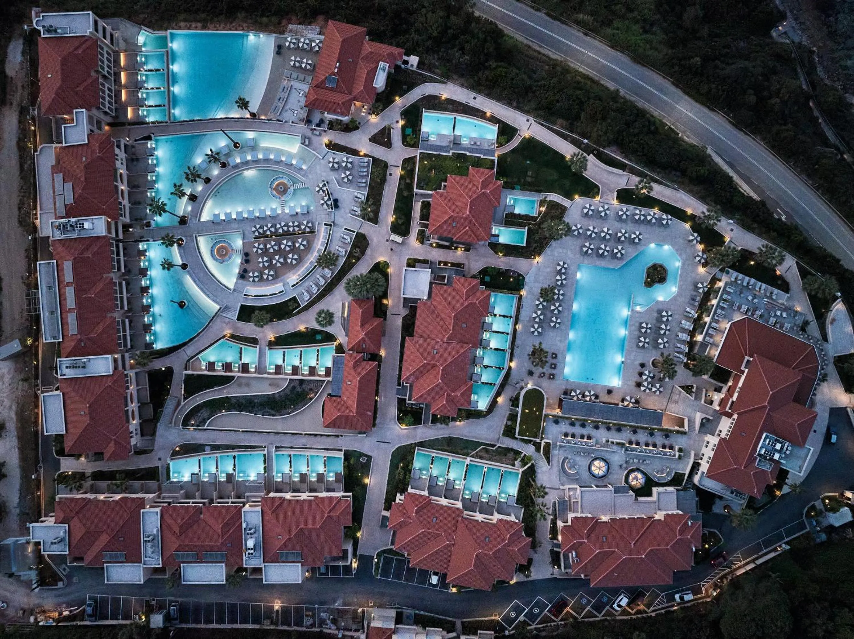 Property building in Cora Hotel & Spa