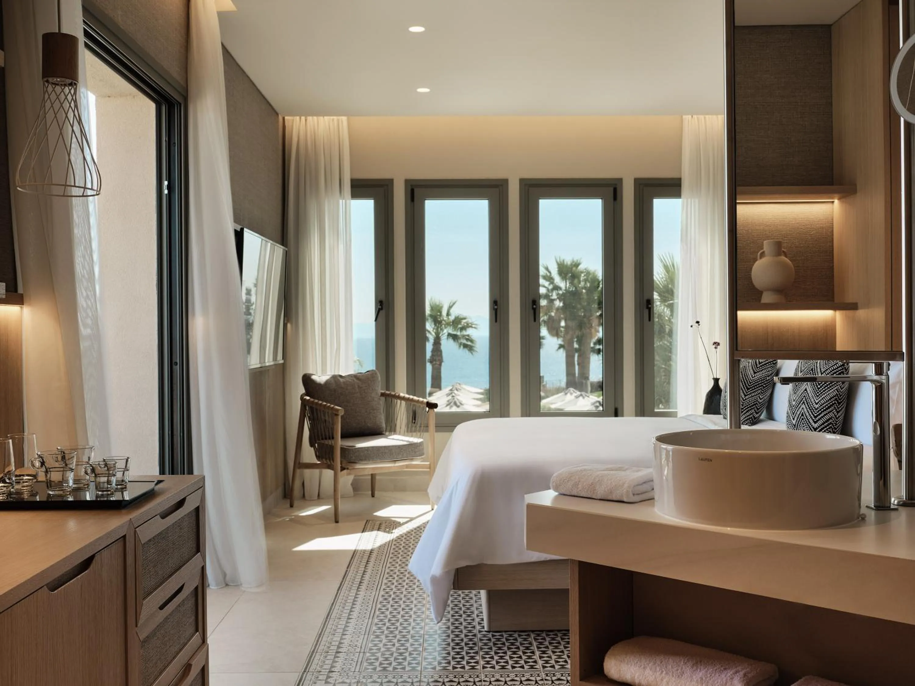 Bedroom, Bed in Cora Hotel & Spa