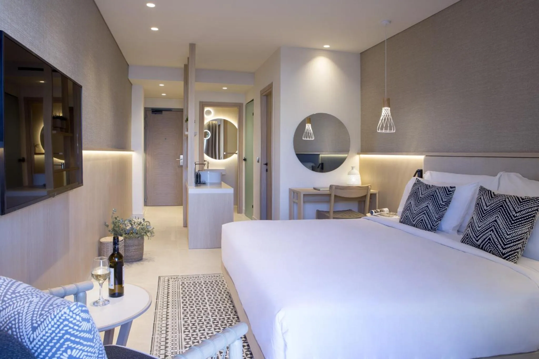 Bedroom, Bed in Cora Hotel & Spa