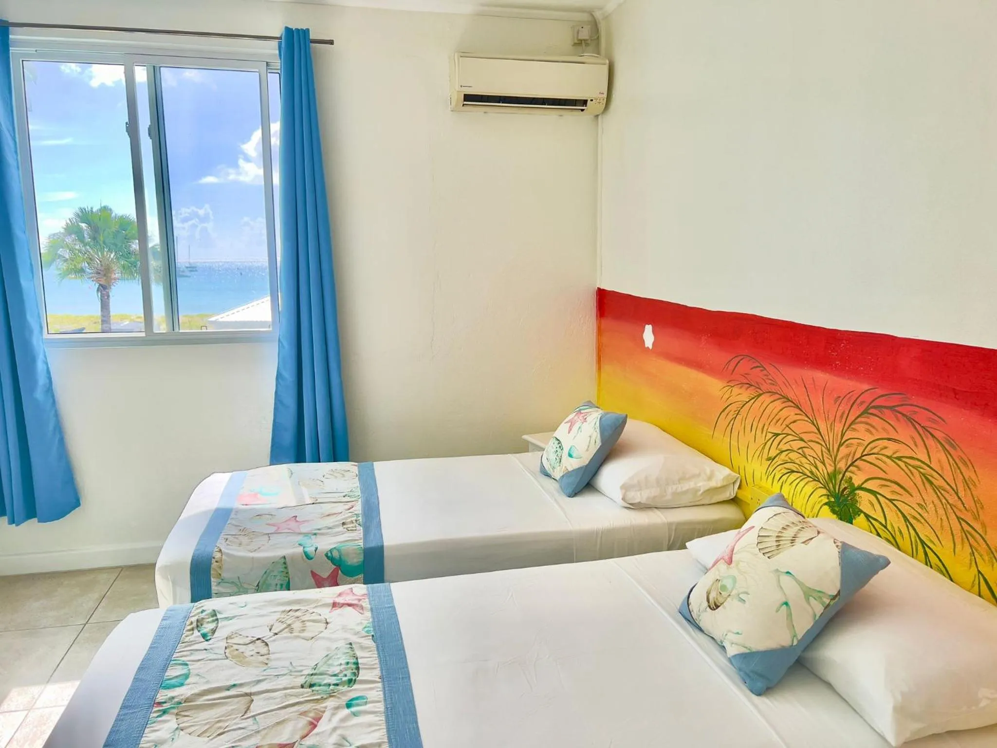 Bed in Nautilus Ocean Suites