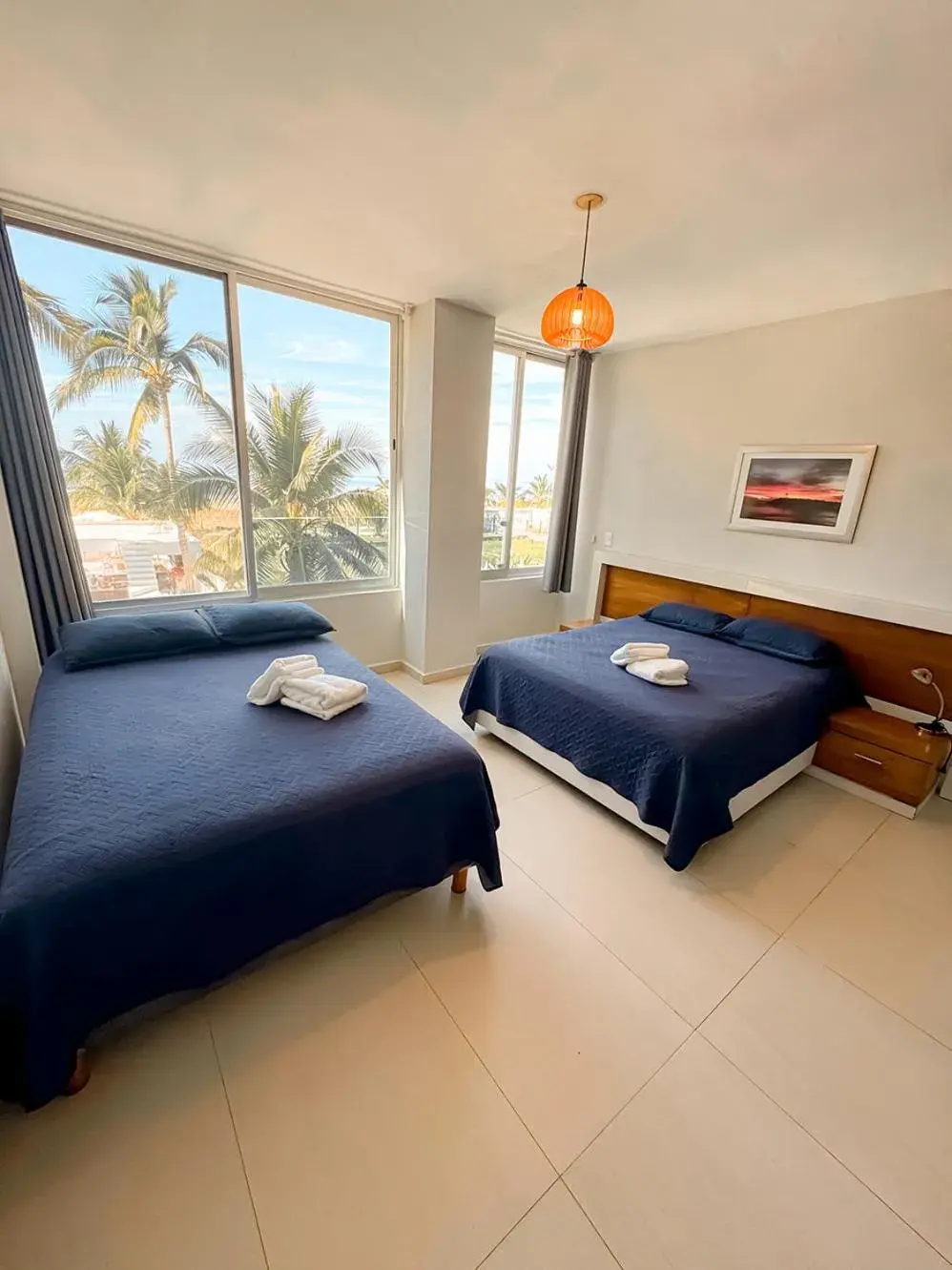 Twin Room with Sea View in Kavalá Twin Room with Sea View in Kavalá