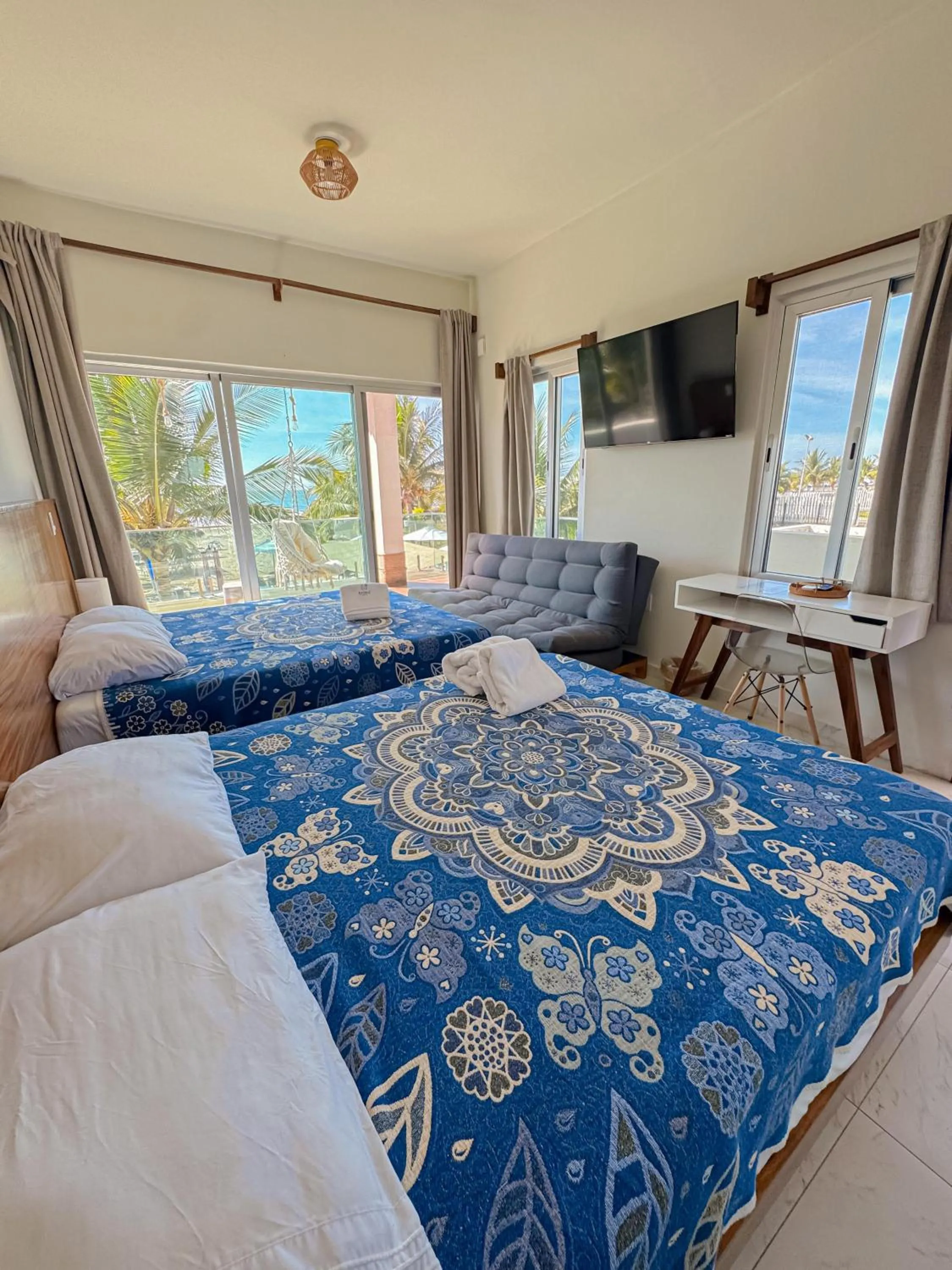 Twin Room with Terrace in Kavalá
