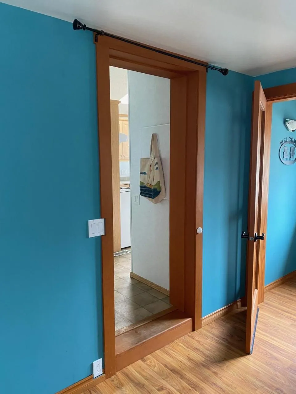 Facade/entrance in Beaver Lake Resort Site #36