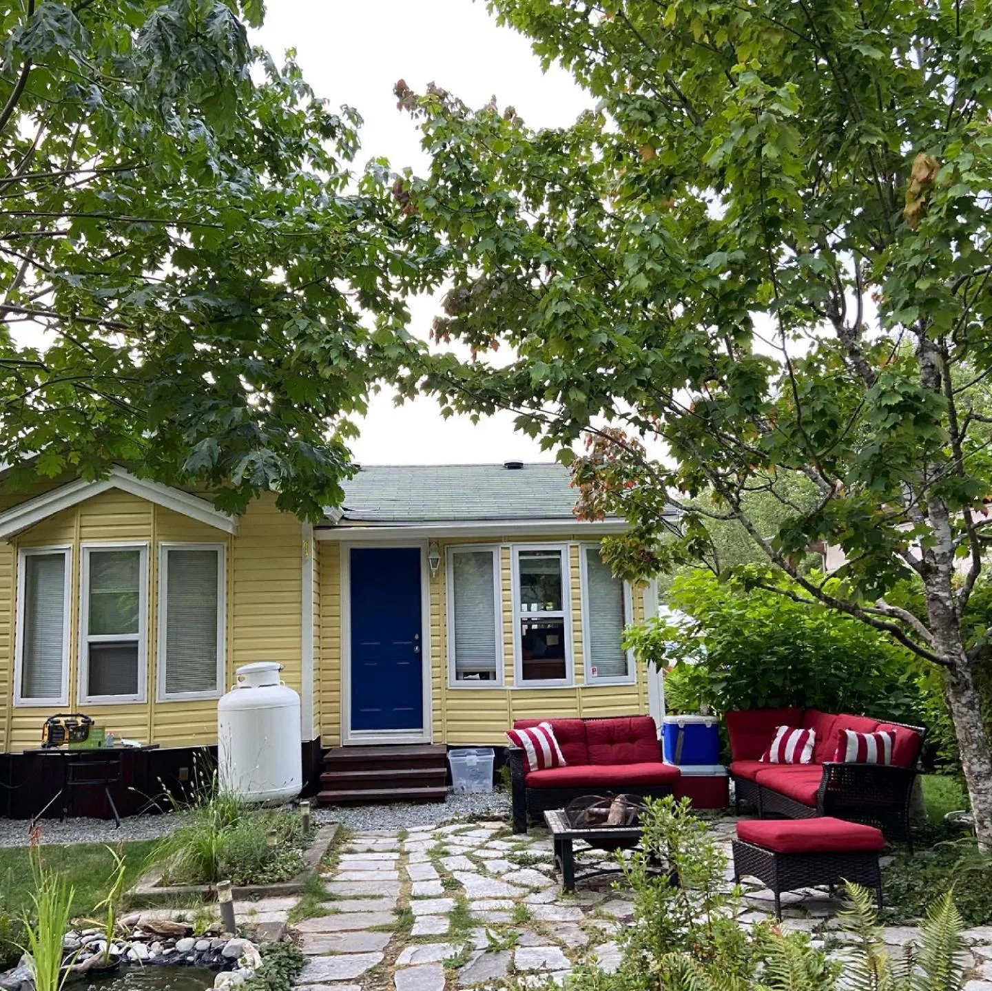 Patio in Beaver Lake Resort Site #36