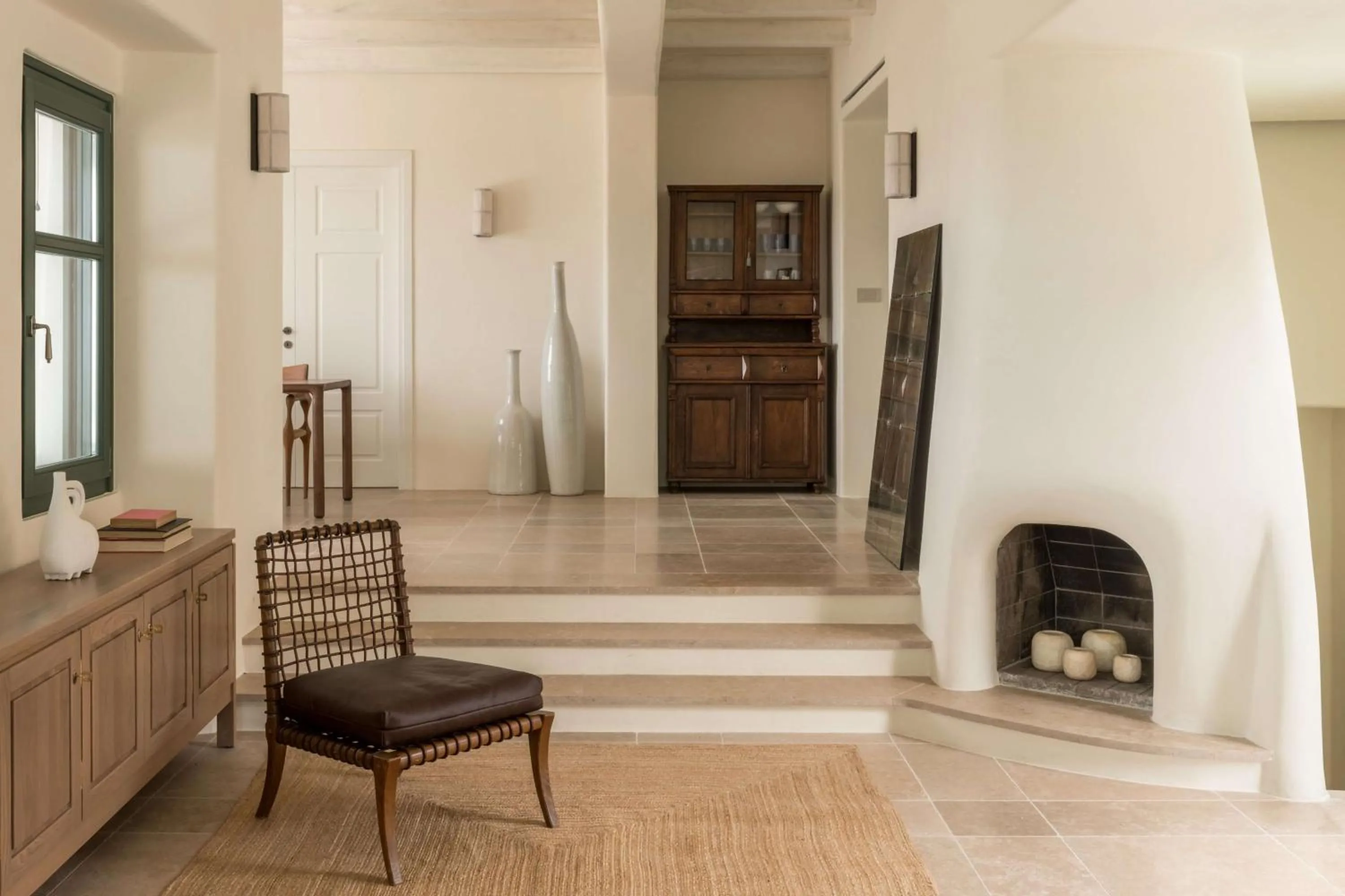 Living room in Patina Vivera Estate Santorini