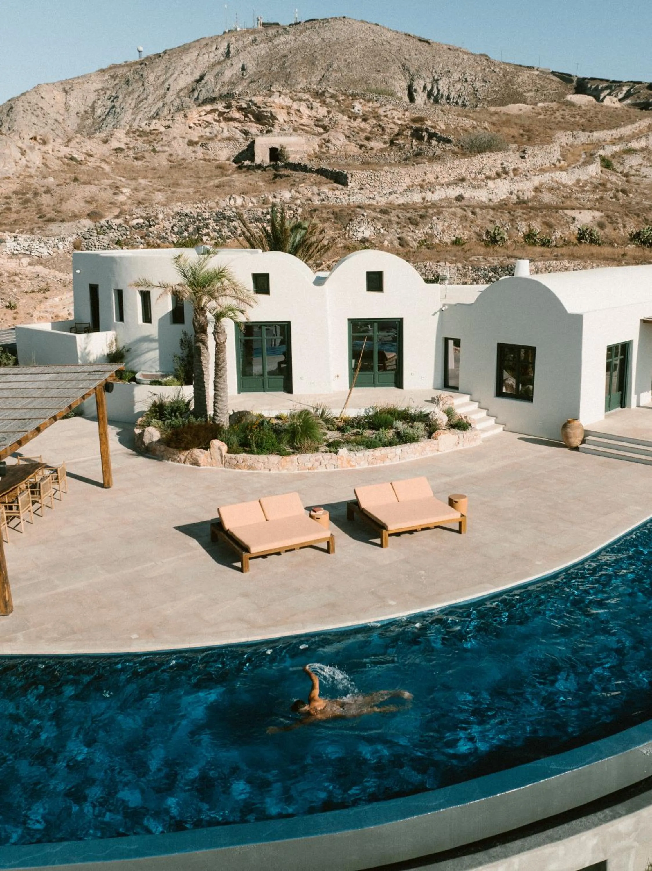 Day in Patina Vivera Estate Santorini