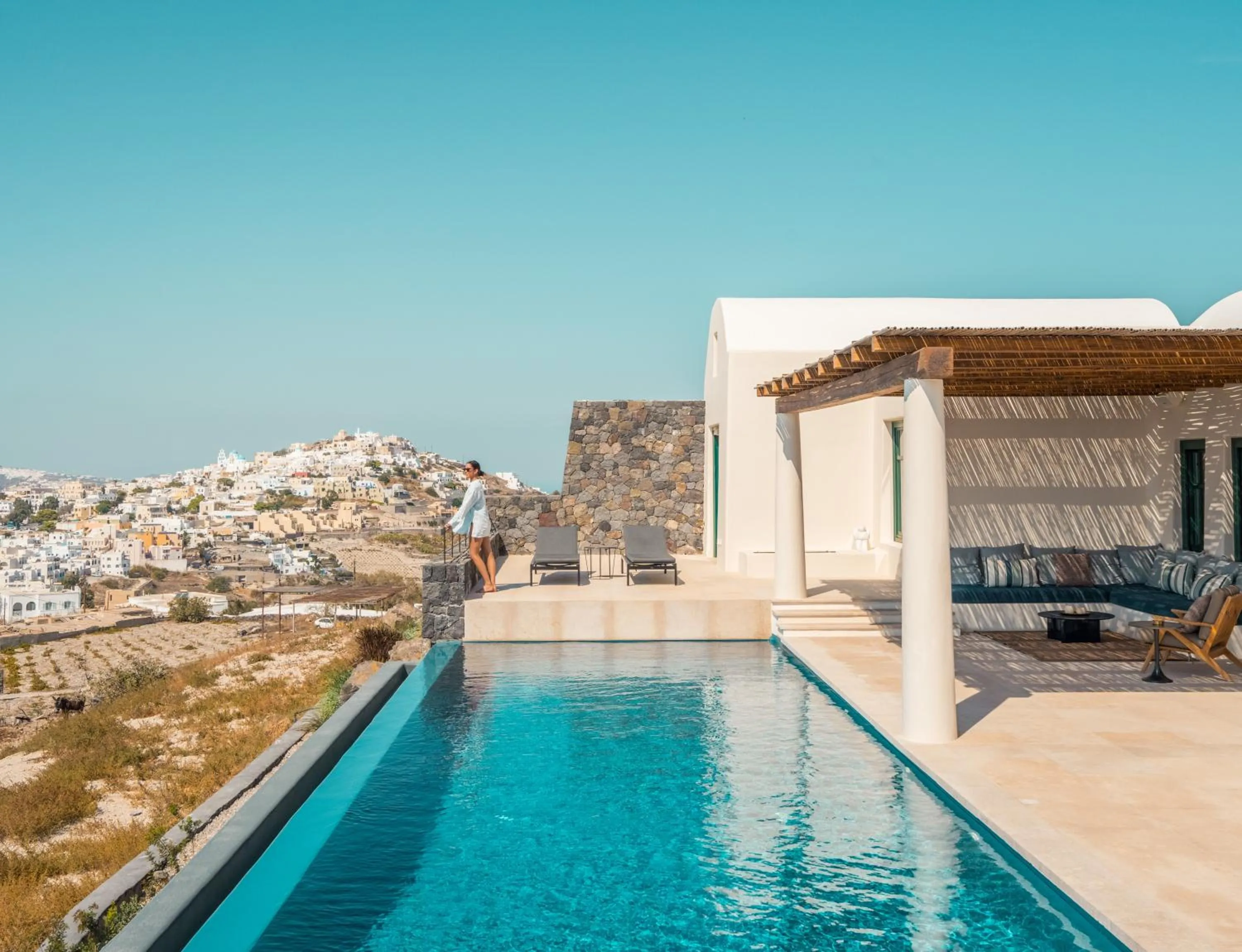 Day in Patina Vivera Estate Santorini