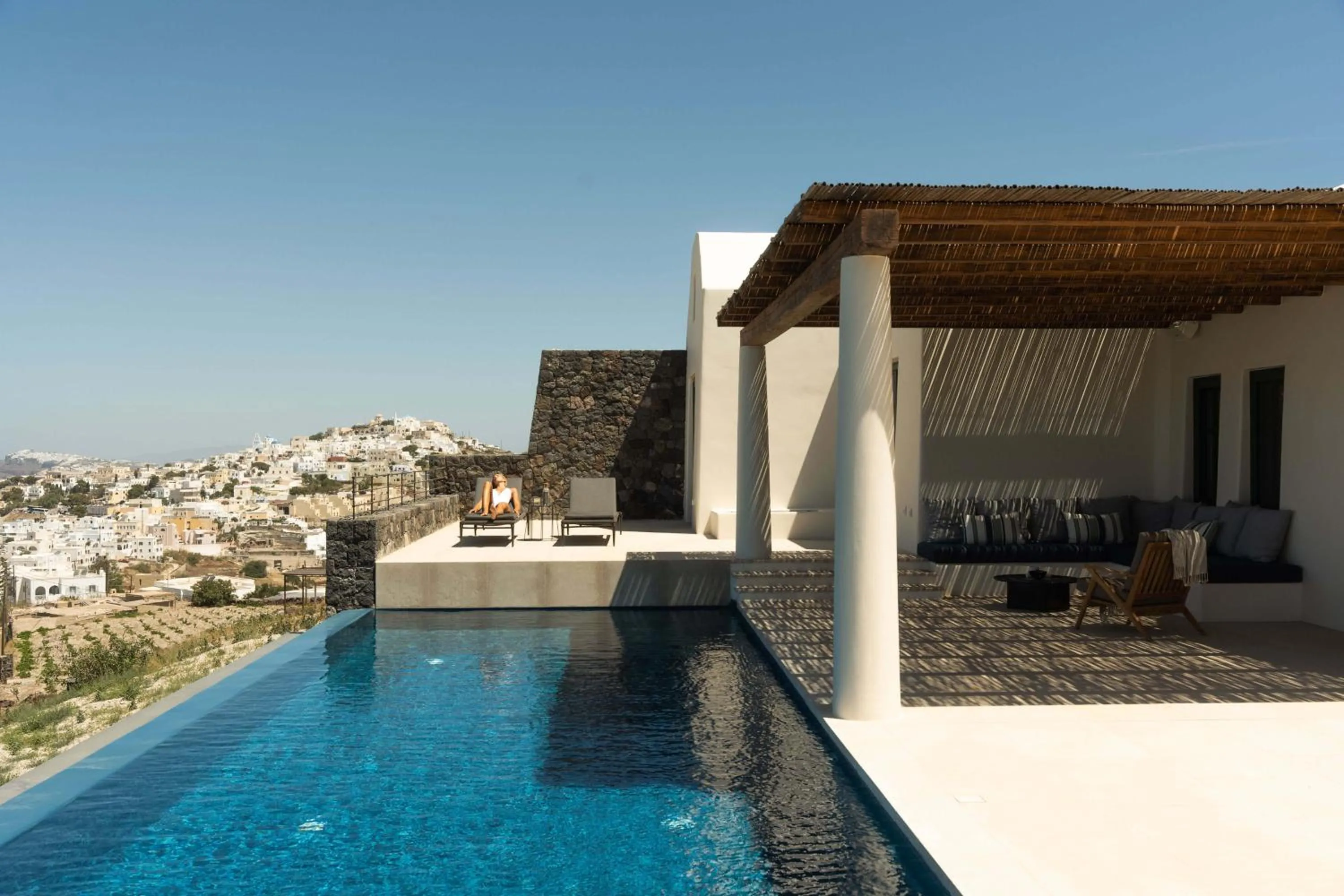 Day in Patina Vivera Estate Santorini