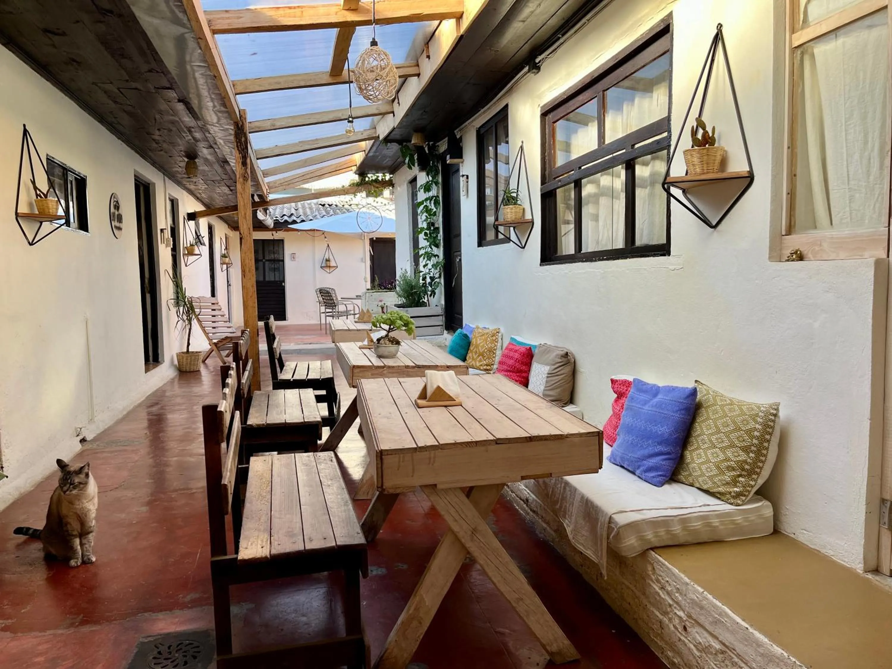 Seating area in Casa Cheleb