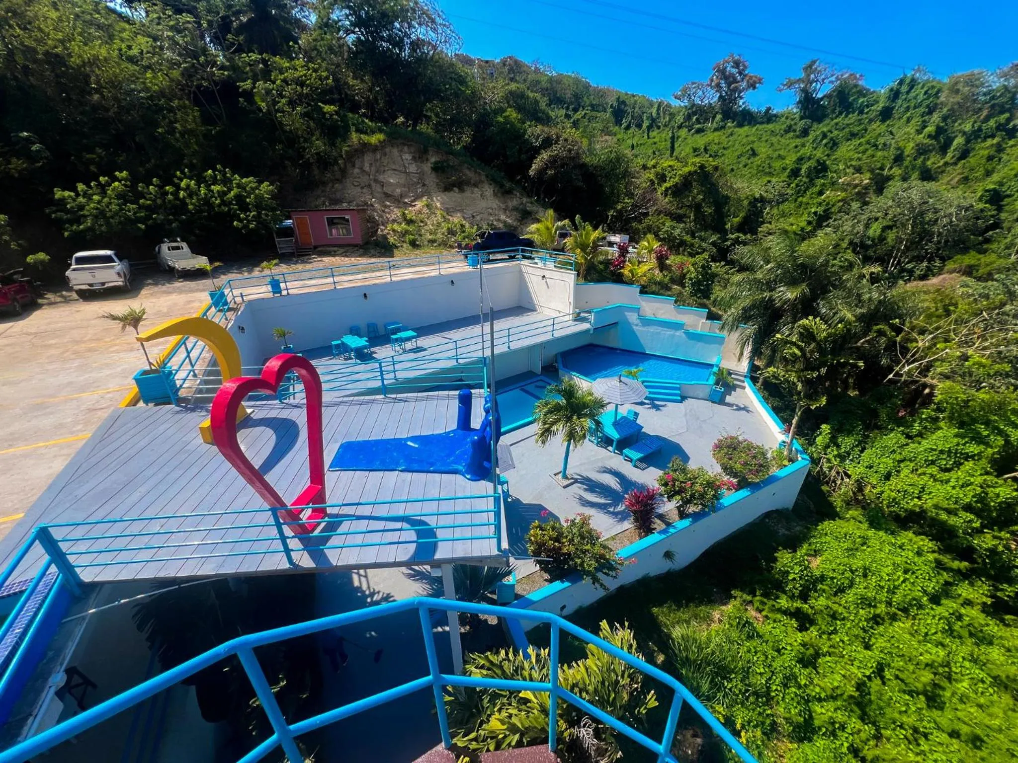 Swimming pool in Ocean View Hotel and Restaurant