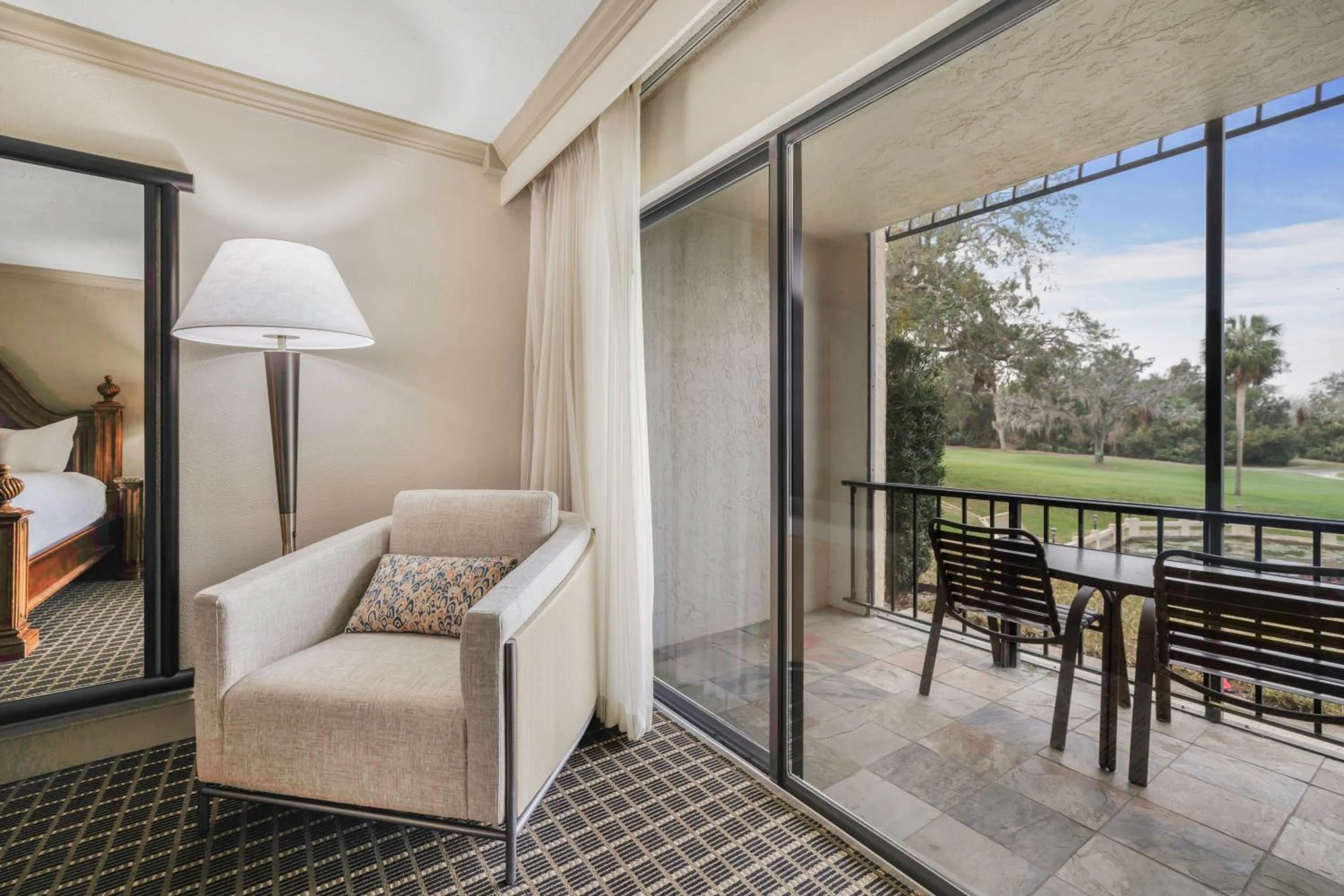 Patio in Mission Resort and Club