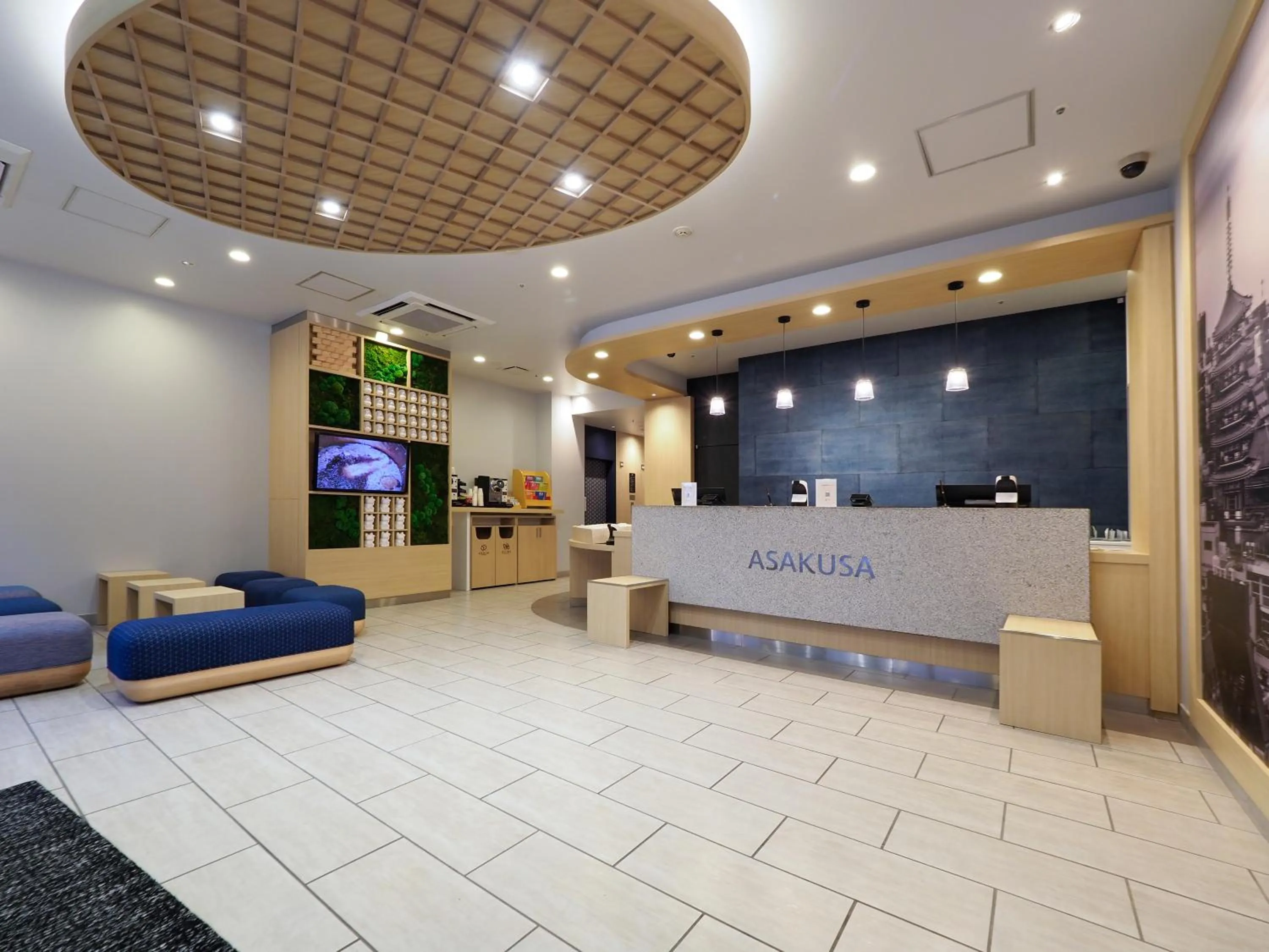 Lobby or reception in Far East Village Hotel Tokyo, Asakusa