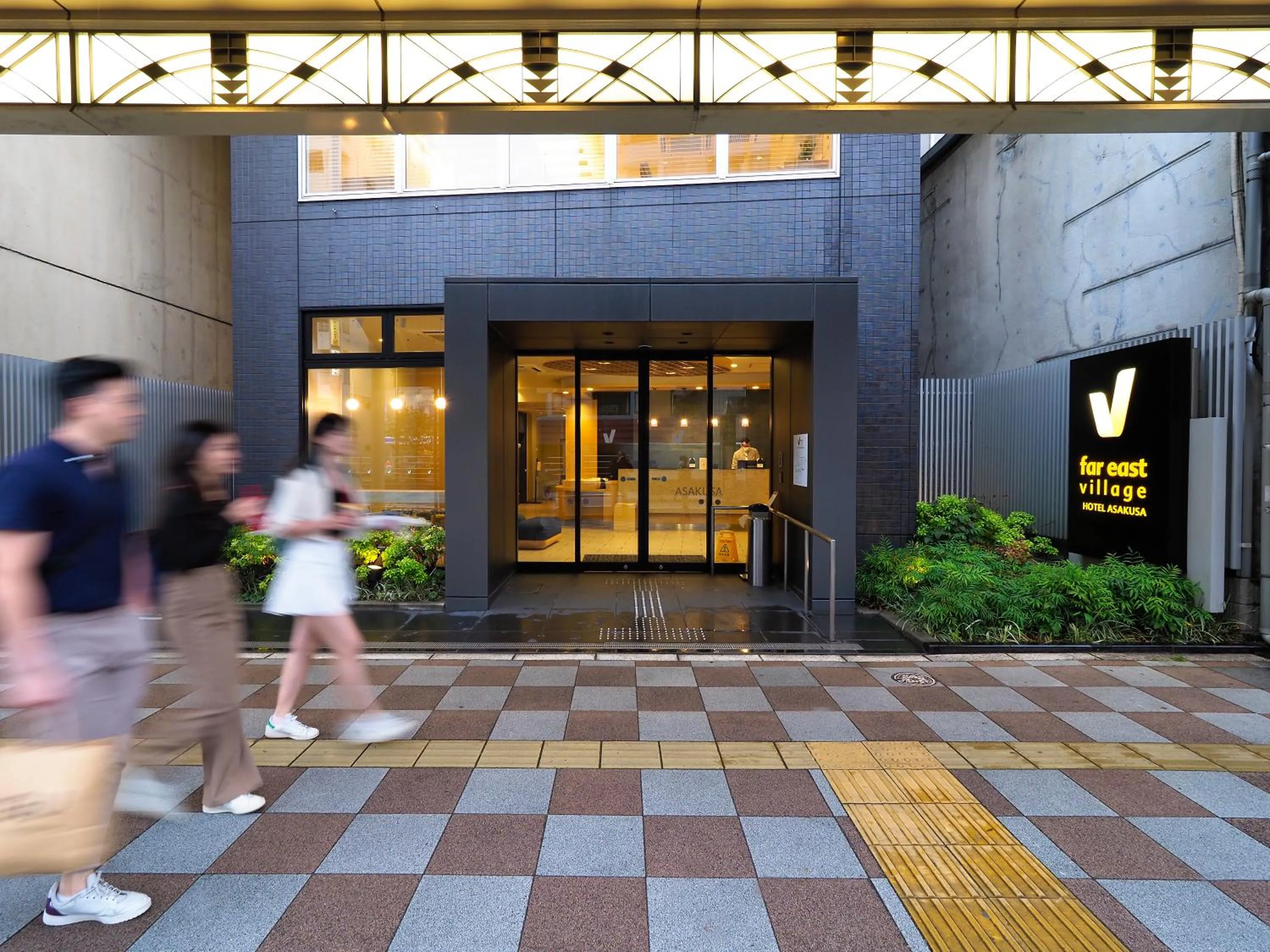 Facade/entrance in Far East Village Hotel Tokyo, Asakusa