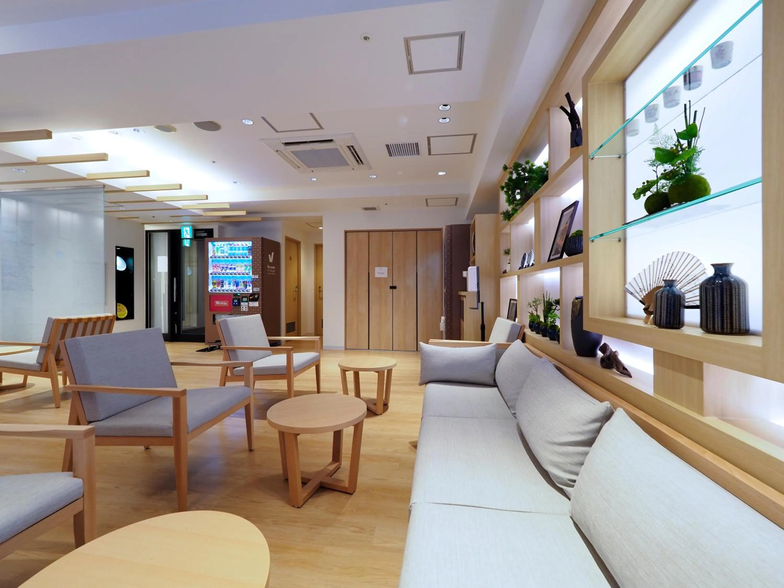 Communal lounge/ TV room in Far East Village Hotel Tokyo, Asakusa