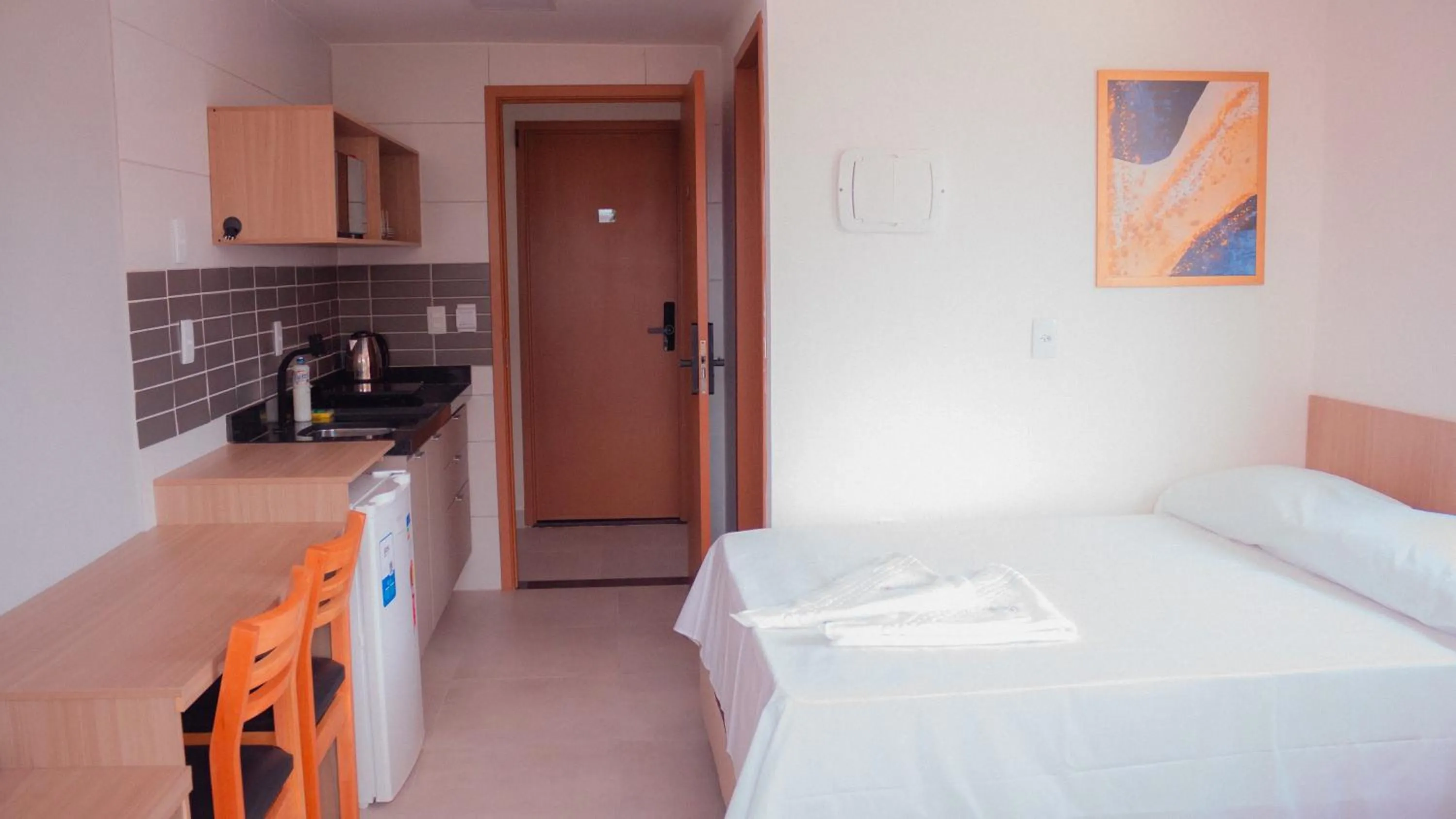 Bedroom, Bed in Chocolate com pimenta Edifício - Praia do Bessa