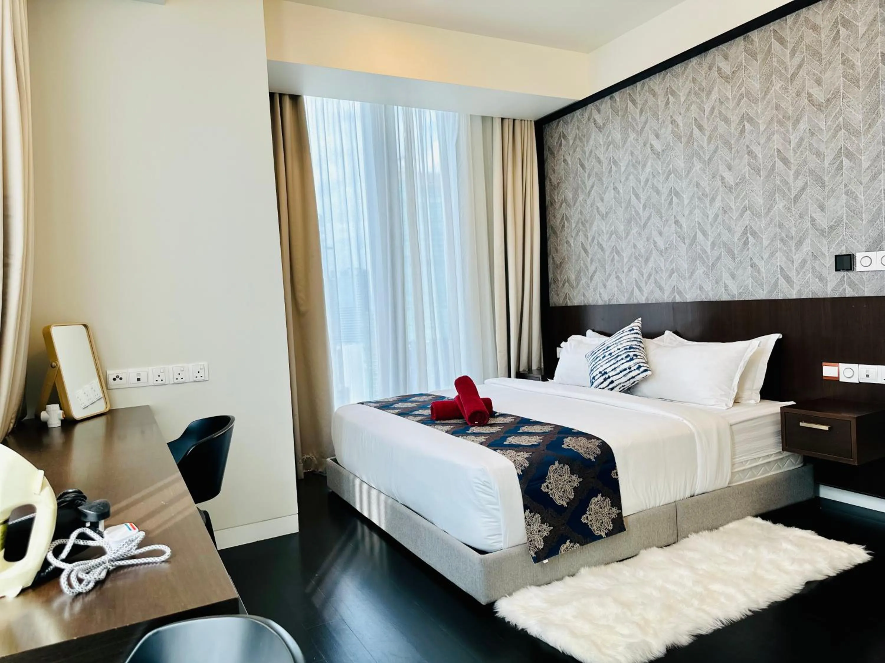 Bed in Tropicana The Residence Klcc By Sky World